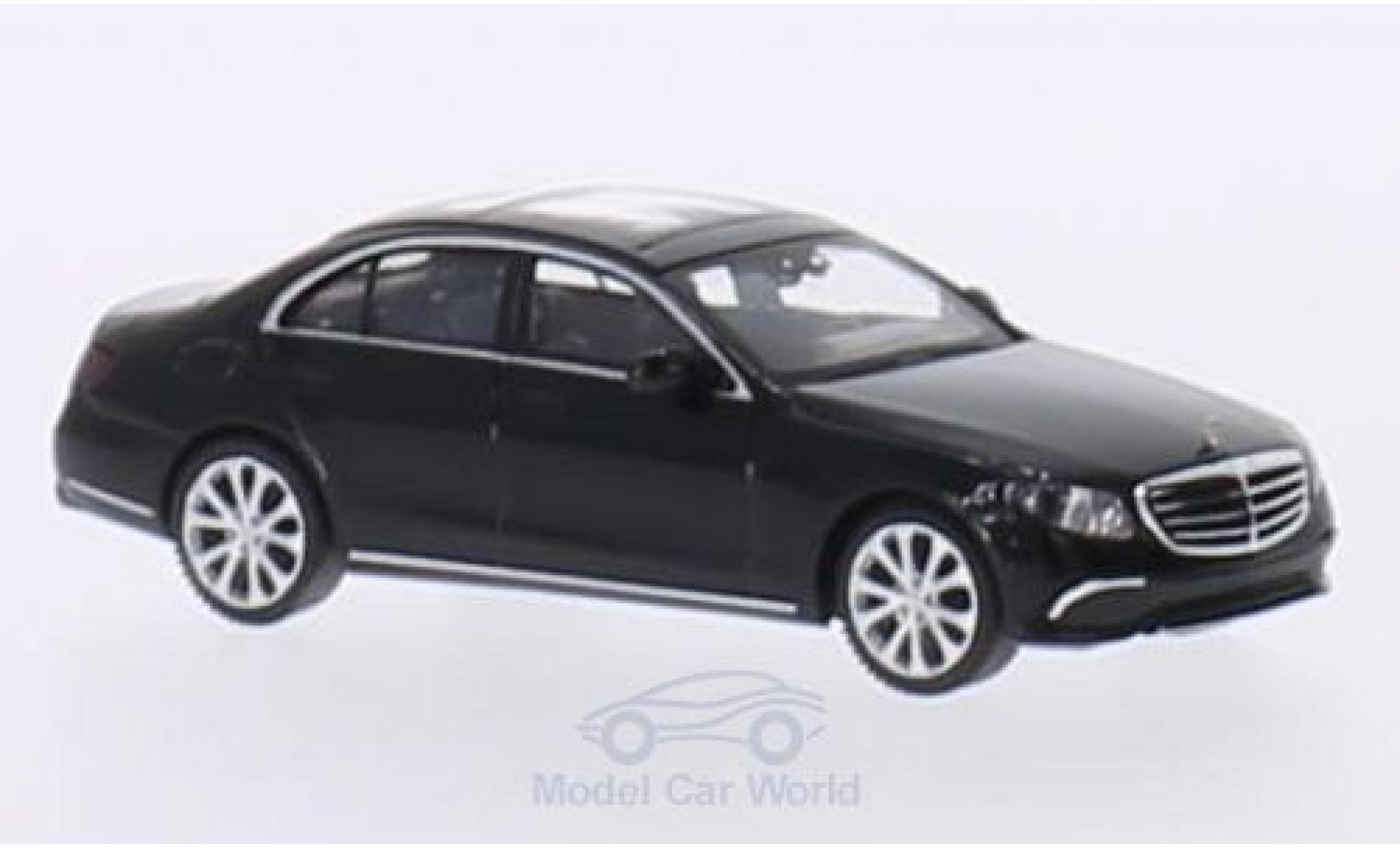 Mercedes Classe E 1/87 Wiking (W213) Exclusive zwart modelauto