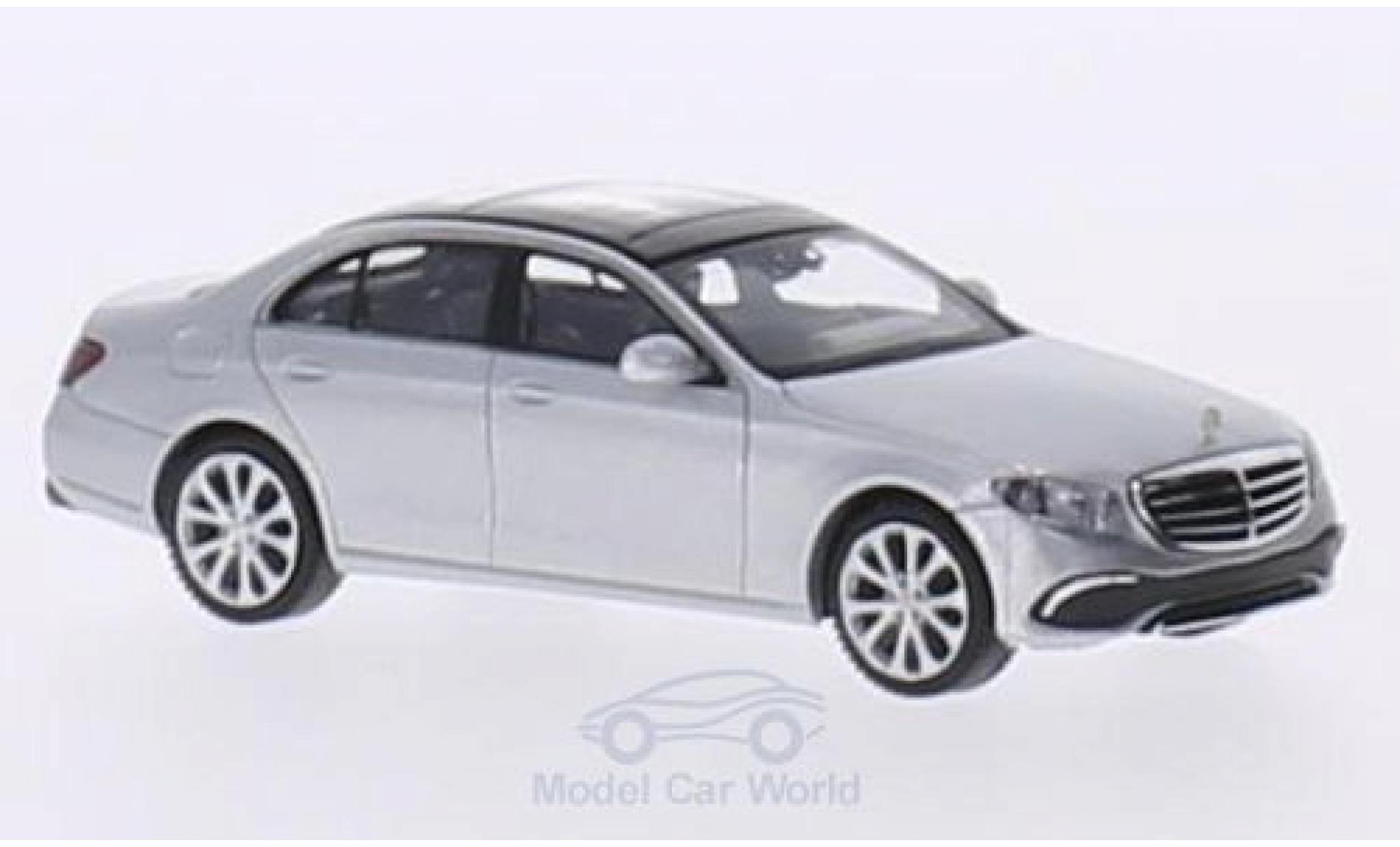 Mercedes Classe E 1/87 Wiking (W213) Exclusive grijs modelauto