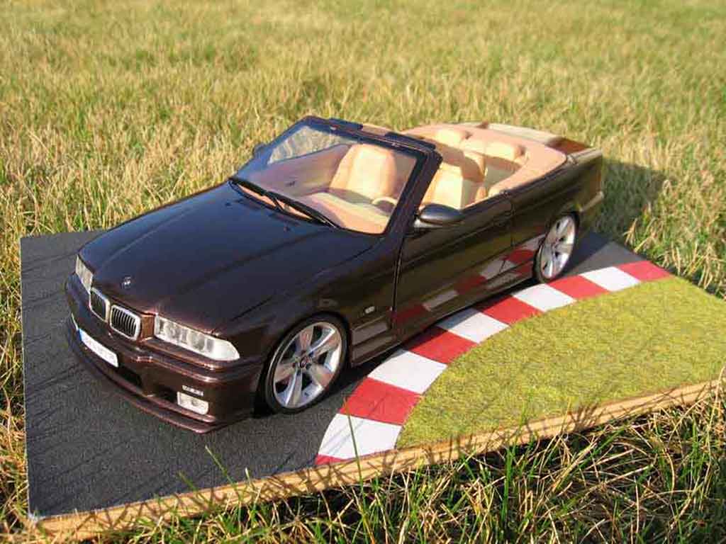 Bmw M3 Cabriolet E36 jantes e92 interieur cuir biton 1/18 Ut Models