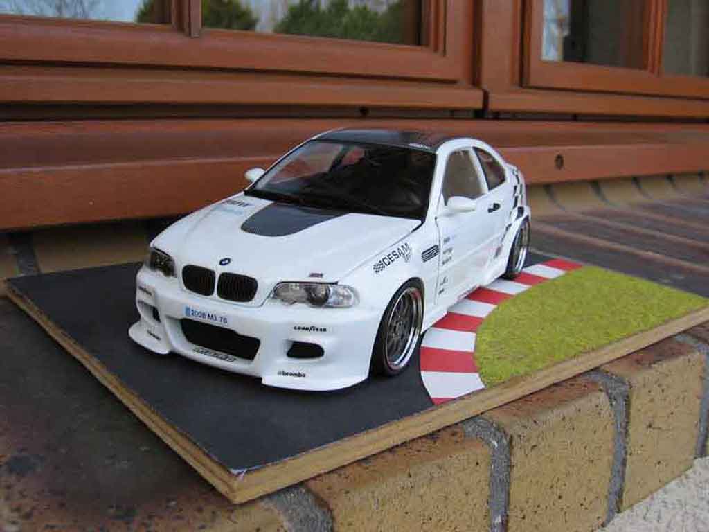 Bmw M3 coupe tuning E46 drift 1/18 Kyosho