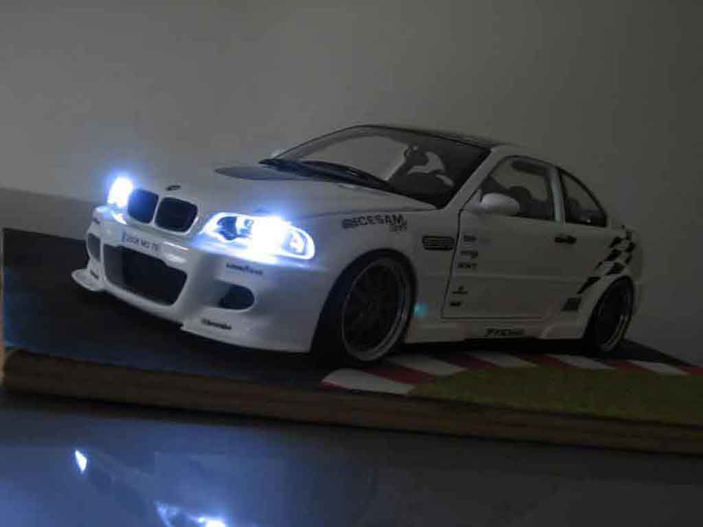 Bmw M3 coupe tuning E46 drift 1/18 Kyosho