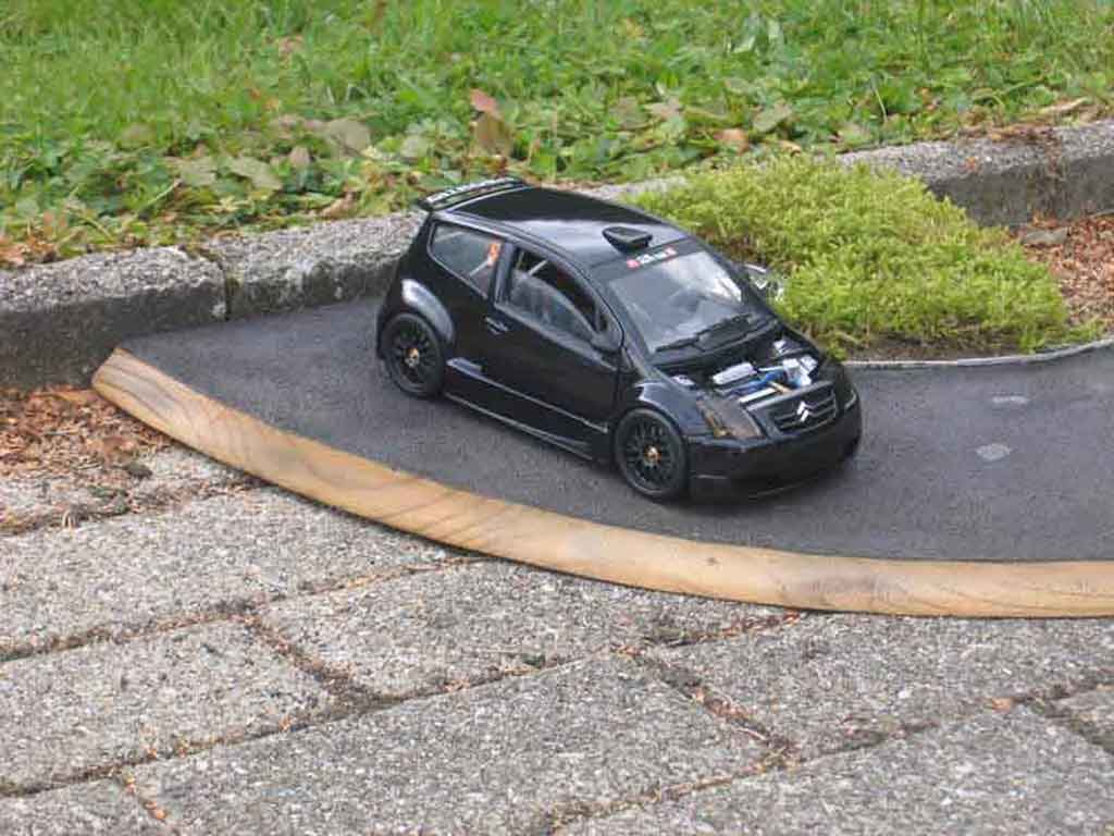 Citroen C2 course street race trohpy 1/18 Solido