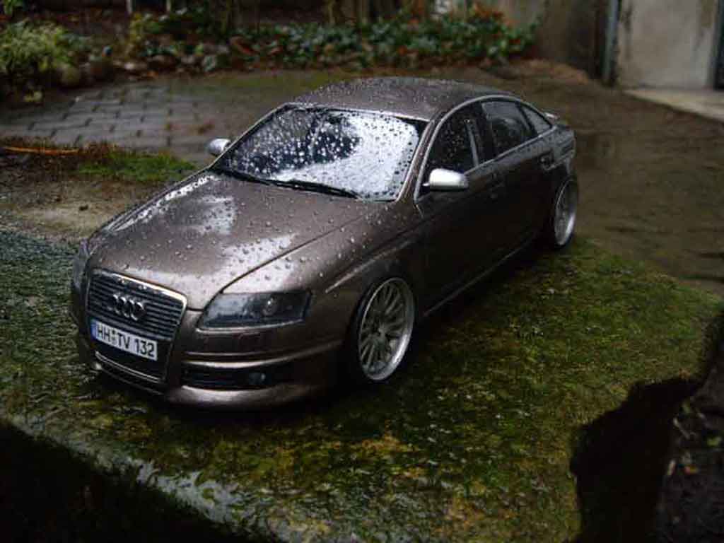 Audi A6 1/18 Norev 3.2 v6 jantes 18 pouces modelauto
