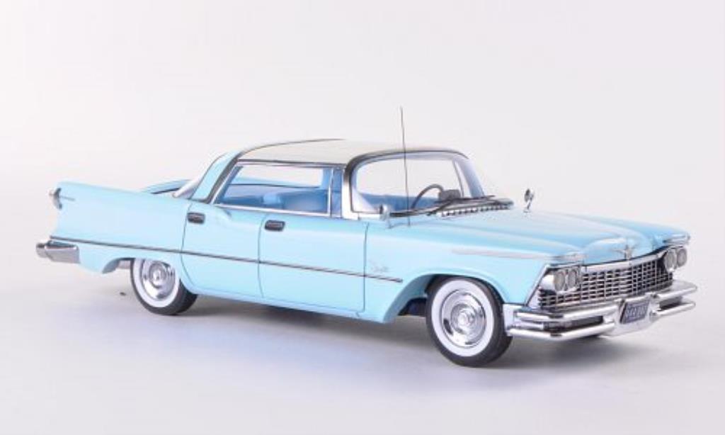 Imperial Crown Southampton 1/43 Neo 4-Door blauw/beige 1957 modelauto