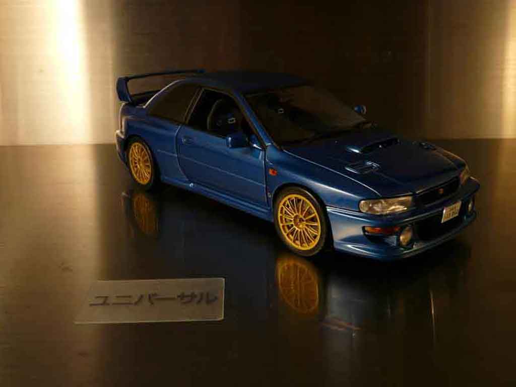 Subaru Impreza 22B 1/18 Autoart 22B tuning modelauto