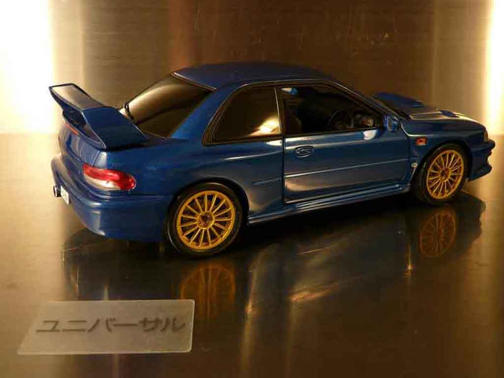 Subaru Impreza 22B tuning 1/18 Autoart