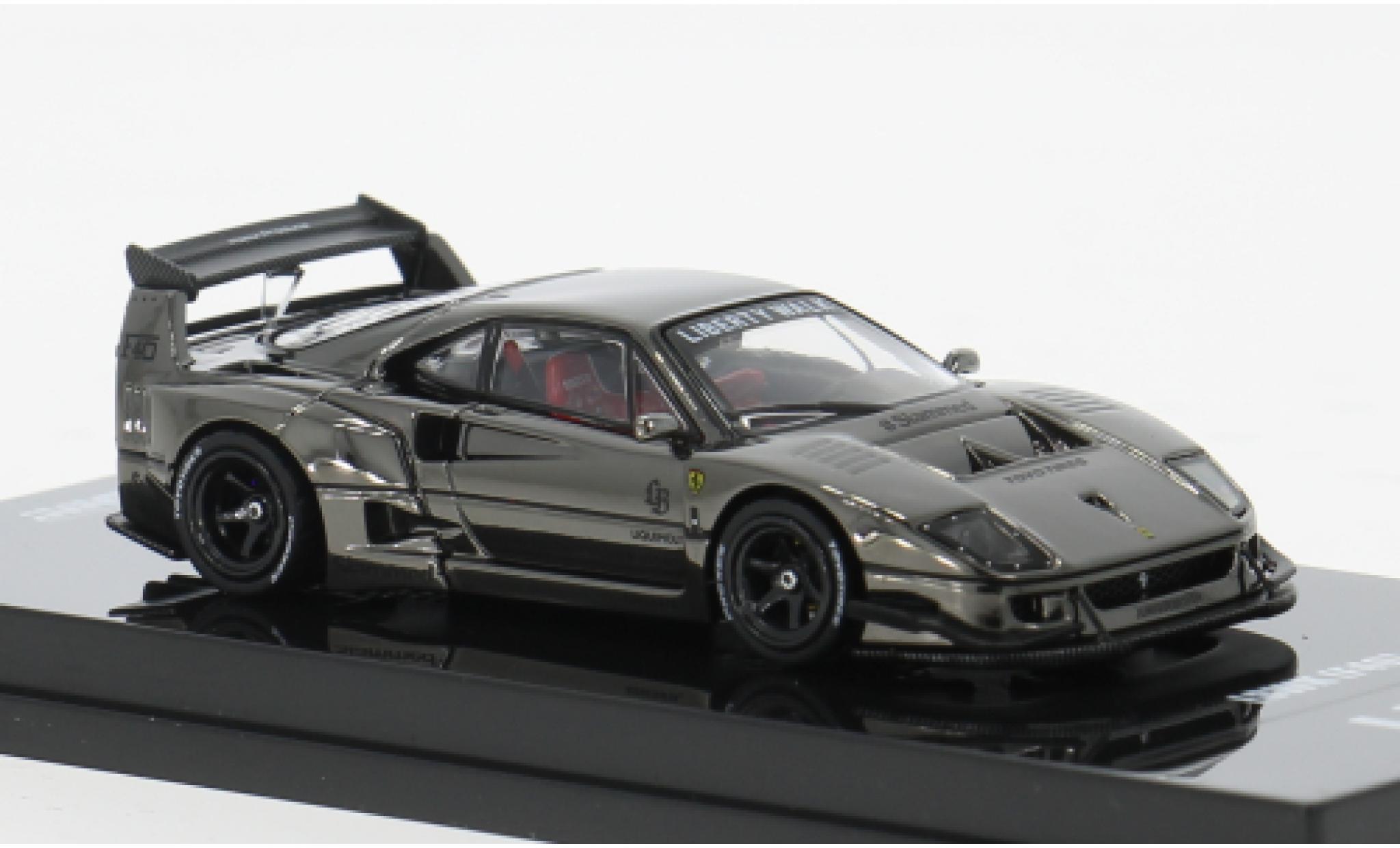 Ferrari F40 1/64 INNO64 chrom 1:64 modelauto