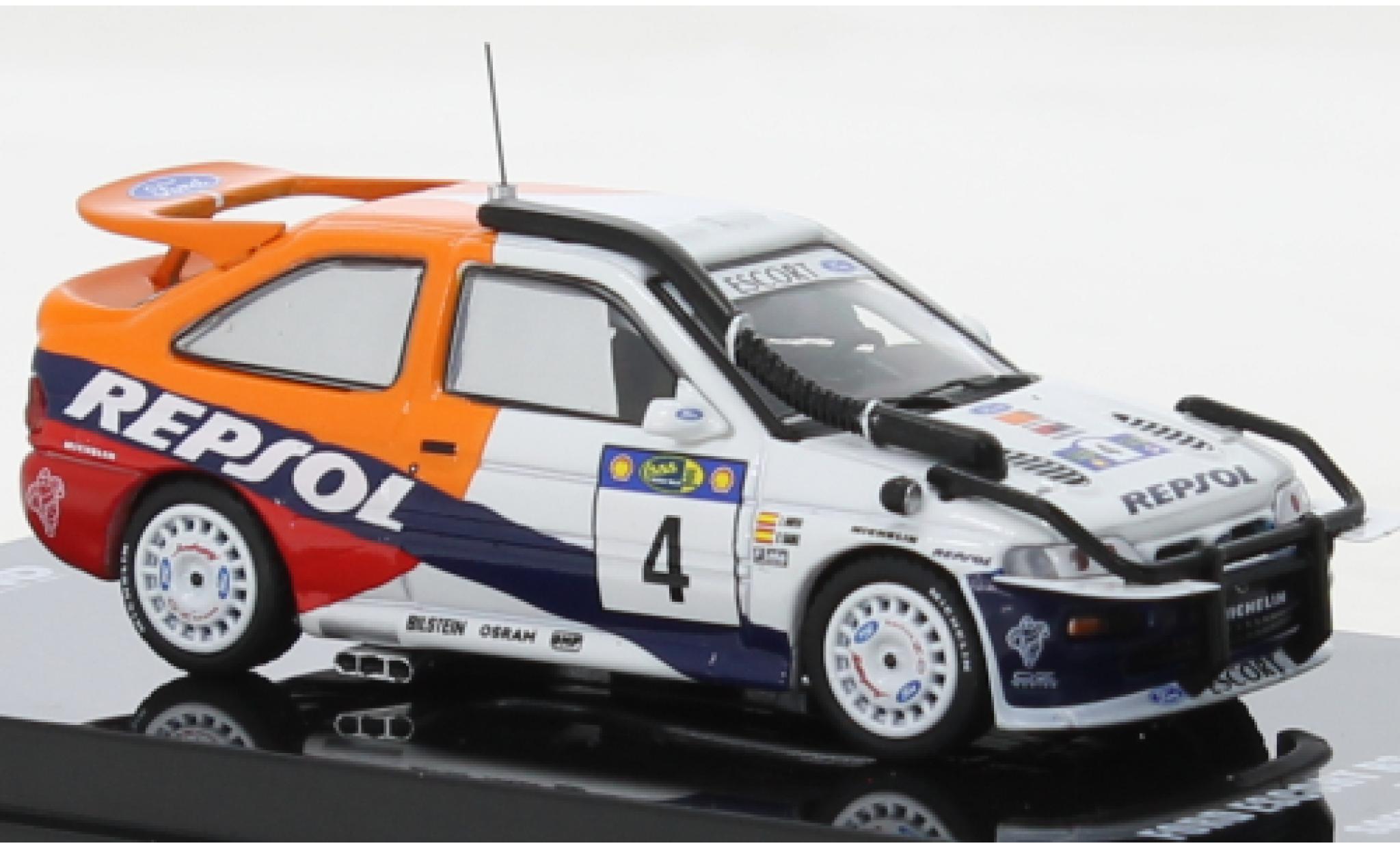 Ford Escort 1/64 INNO64 RS Cosworth No.4 Pilote Team Repsol Rallye WM Safari Rallye 1996 modelauto
