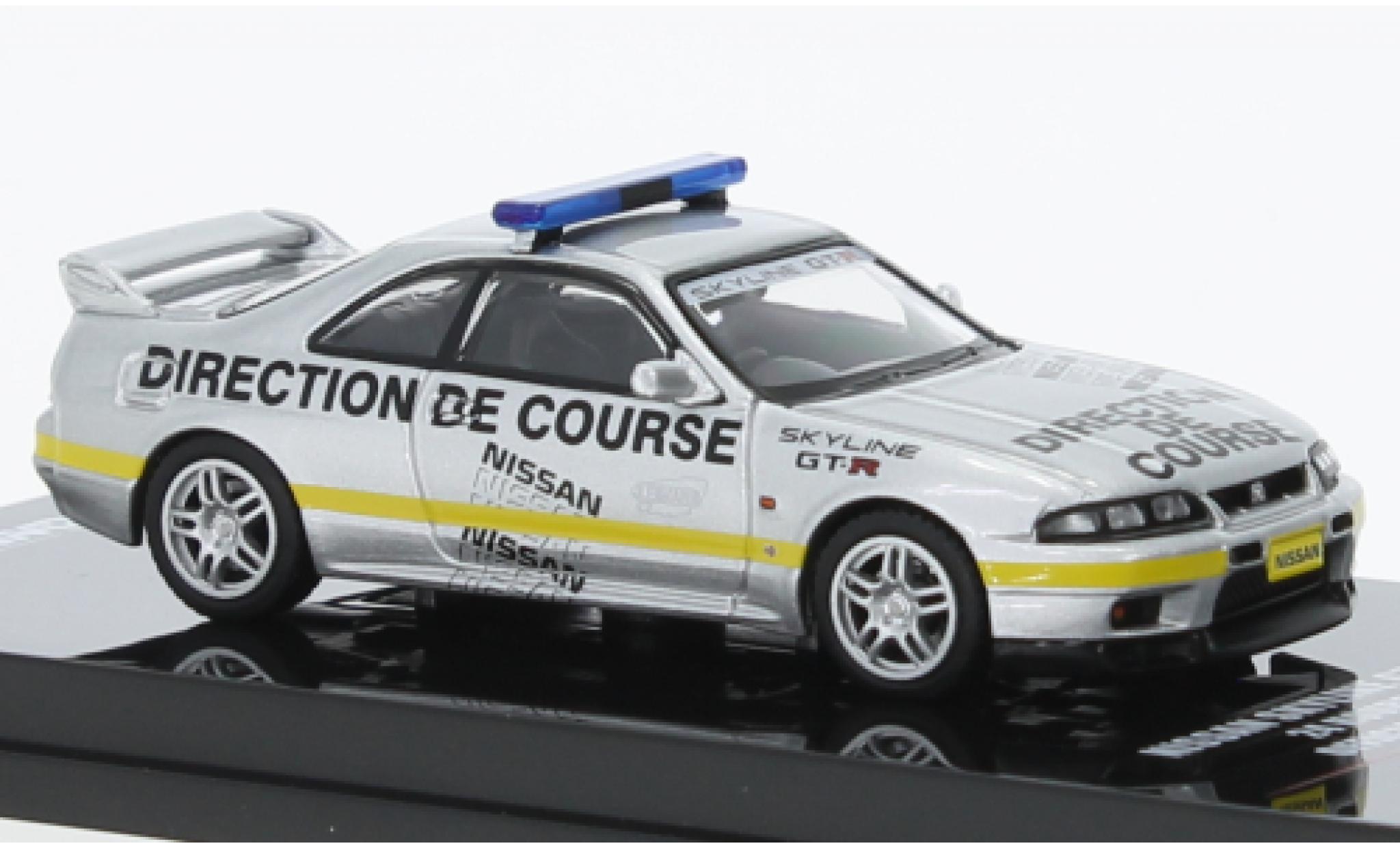 Nissan Skyline 1/64 INNO64 GT-R (R33) RHD Official Pace Car 24h Le Mans 1997 modelauto