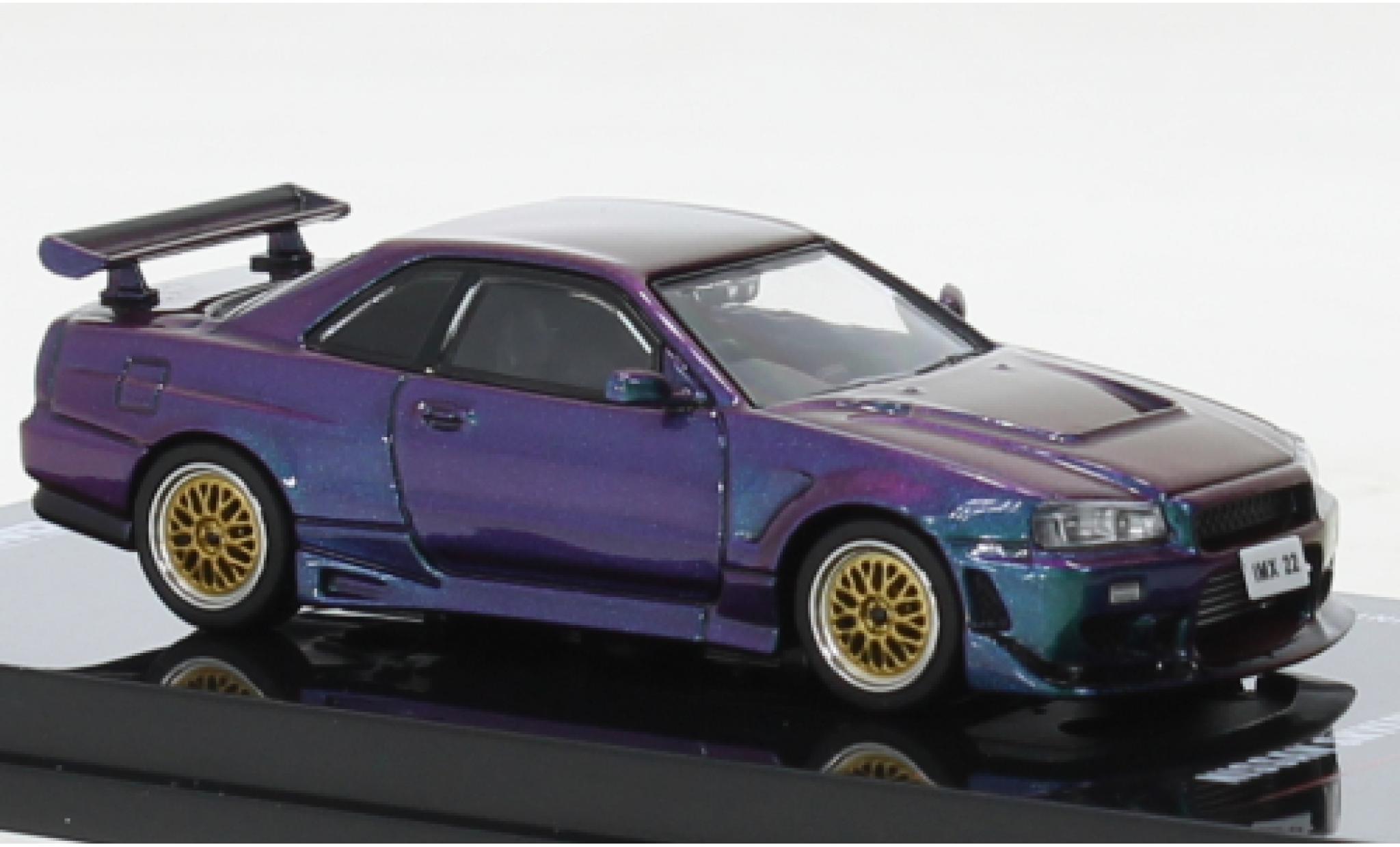 Nissan Skyline 1/64 INNO64 GT-T (R34) RHD modelauto