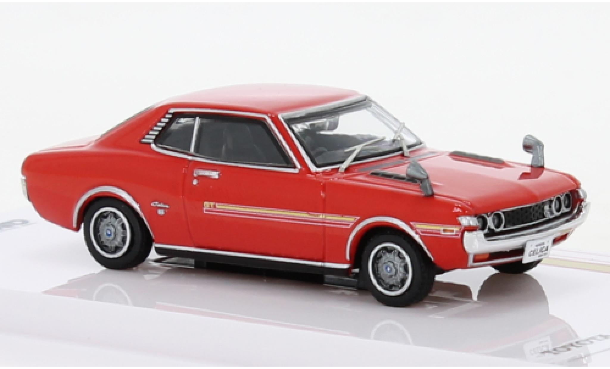 Toyota Celica 1/64 INNO64 1600 GT (TA22) rood RHD modelauto