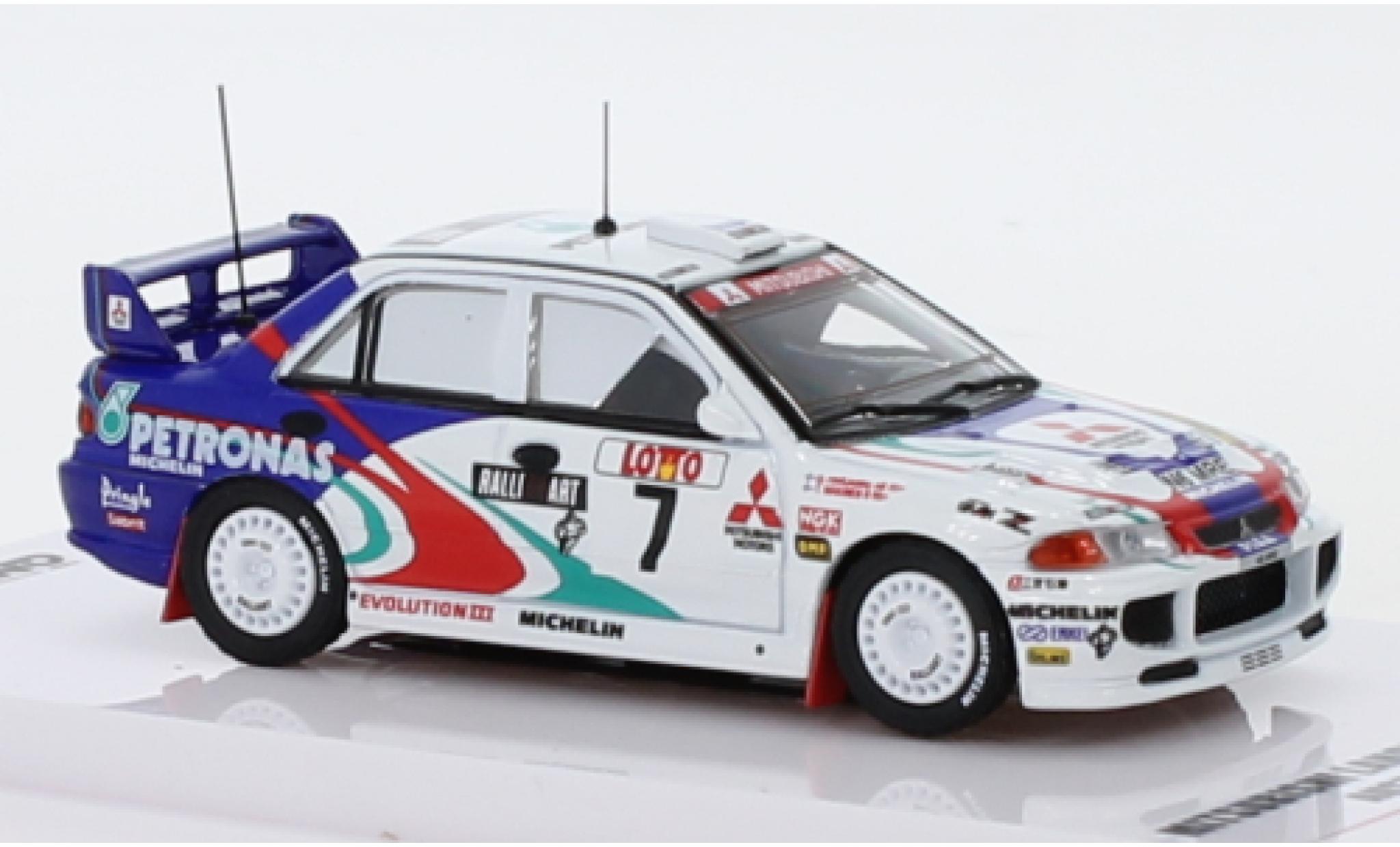 Mitsubishi Lancer 1/64 INNO64 Evo III No.7 RalliArt Petronas Rally Australia 1996 T.M&auml;kinen/S.Harjanne modelauto