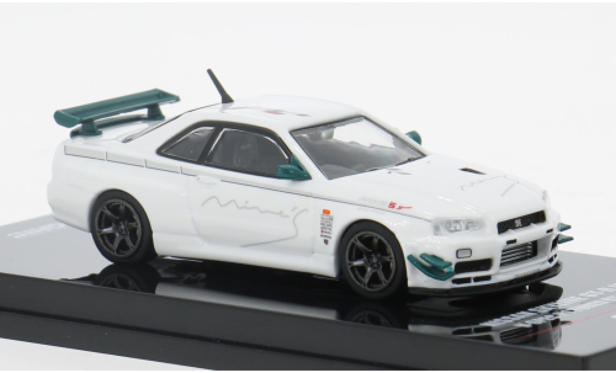 Nissan Skyline 1/64 INNO64 GT-R(R34) V-Spec N1 MINE'S 1:64 modelauto