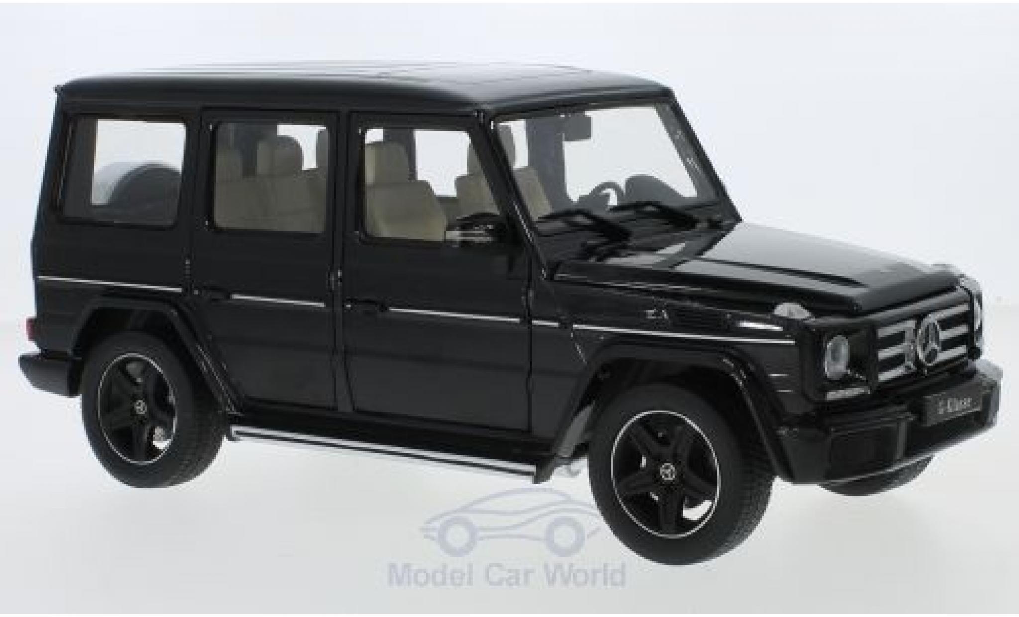 Mercedes Classe G 1/18 iScale (W463) zwart 2015 modelauto
