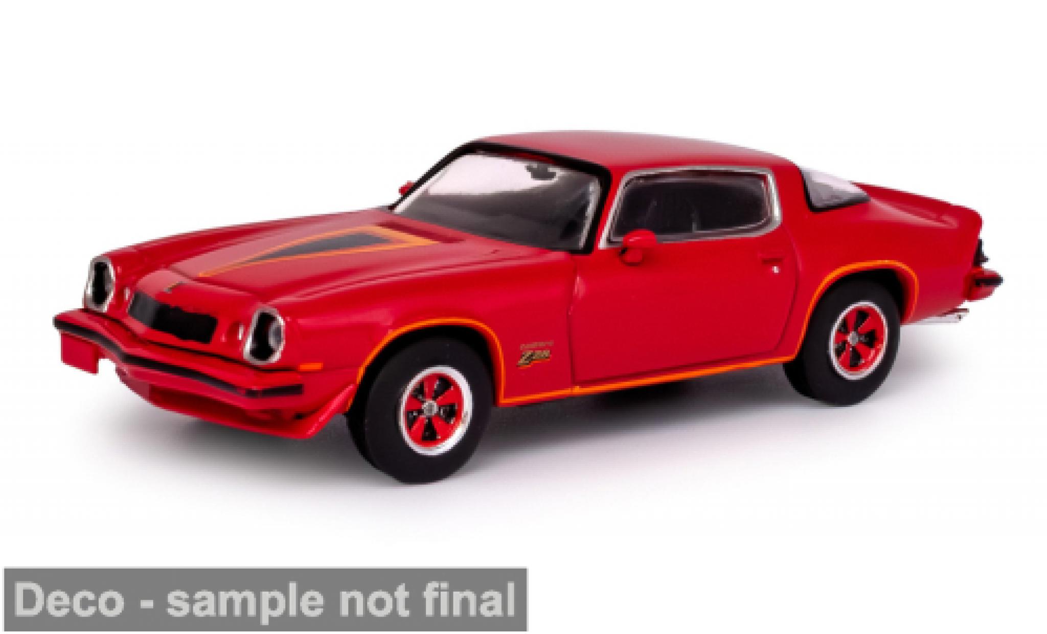 Chevrolet Camaro 1/64 IXO America Z 28 rood 1977 1:64 modelauto