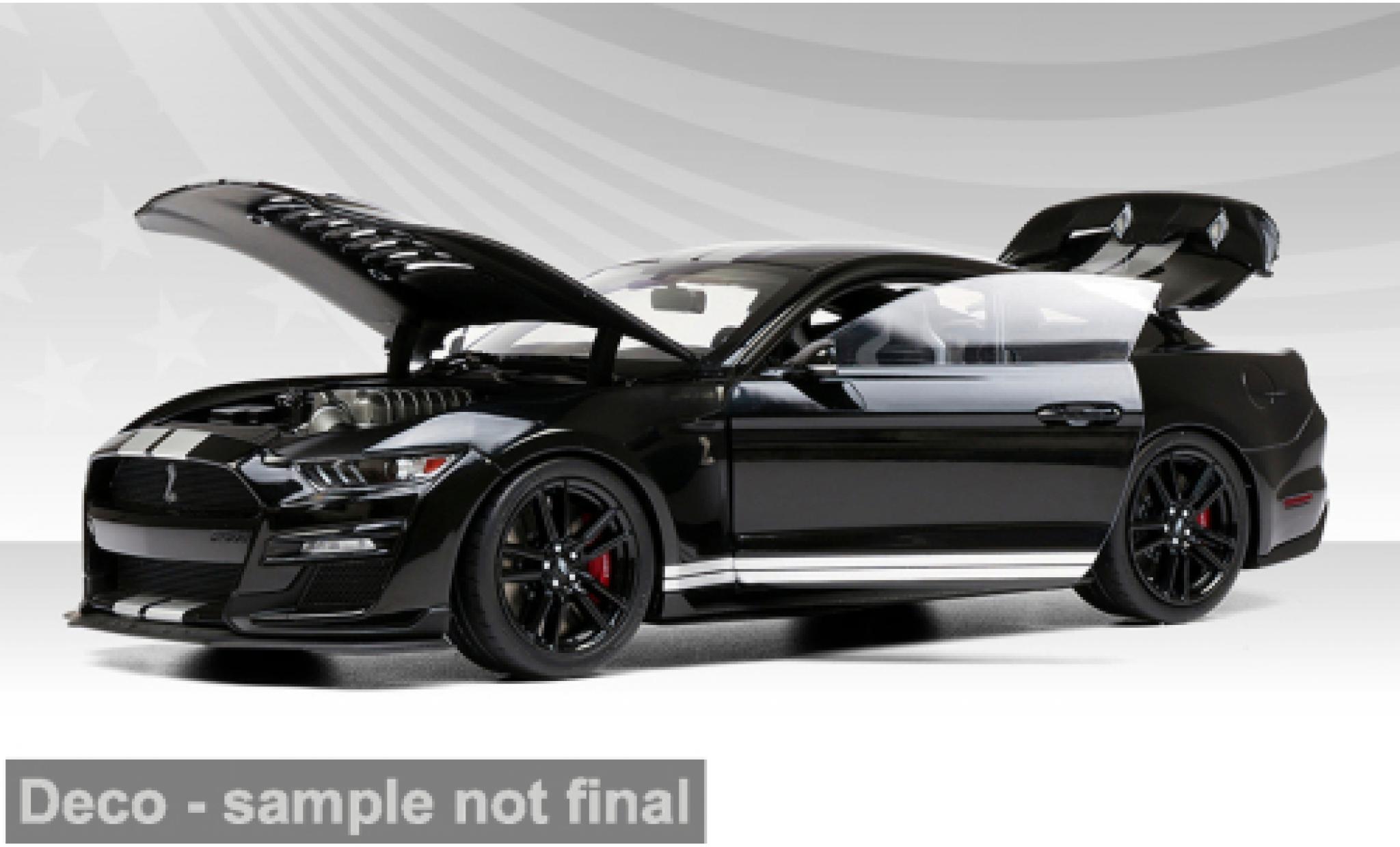 Shelby GT 500 1/18 IXO America Ford Mustang zwart 2022 1:18 modelauto