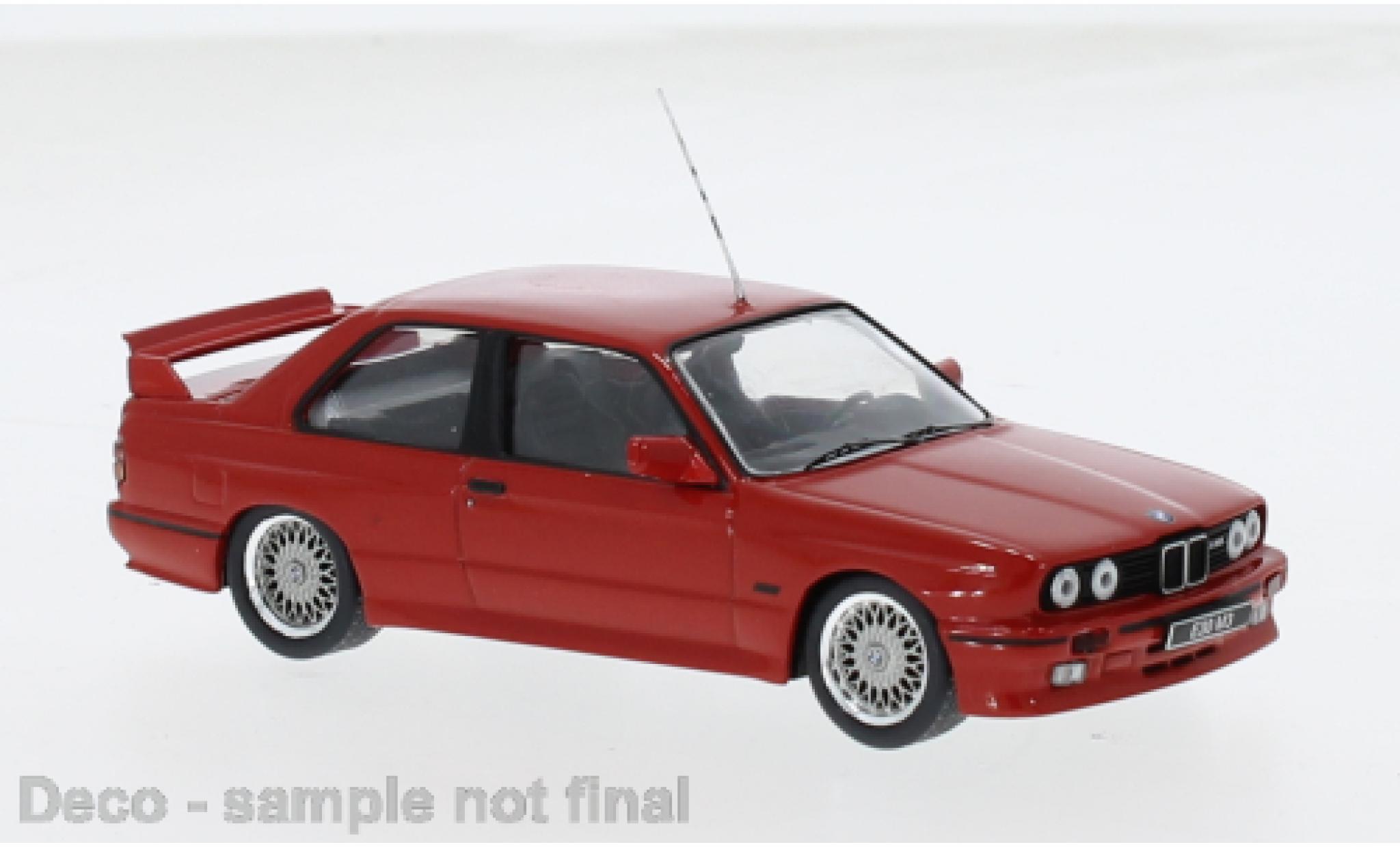 Bmw M3 1/43 IXO rood 1990 1:43 modelauto