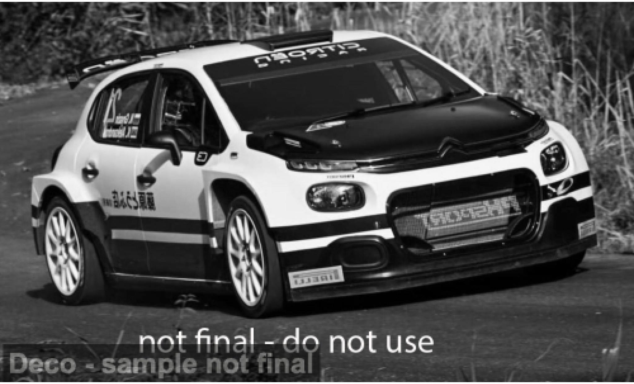 Citroen C3 1/43 IXO Rally2 Rally WM Rally Japan 2024 #21 1:43 modelauto