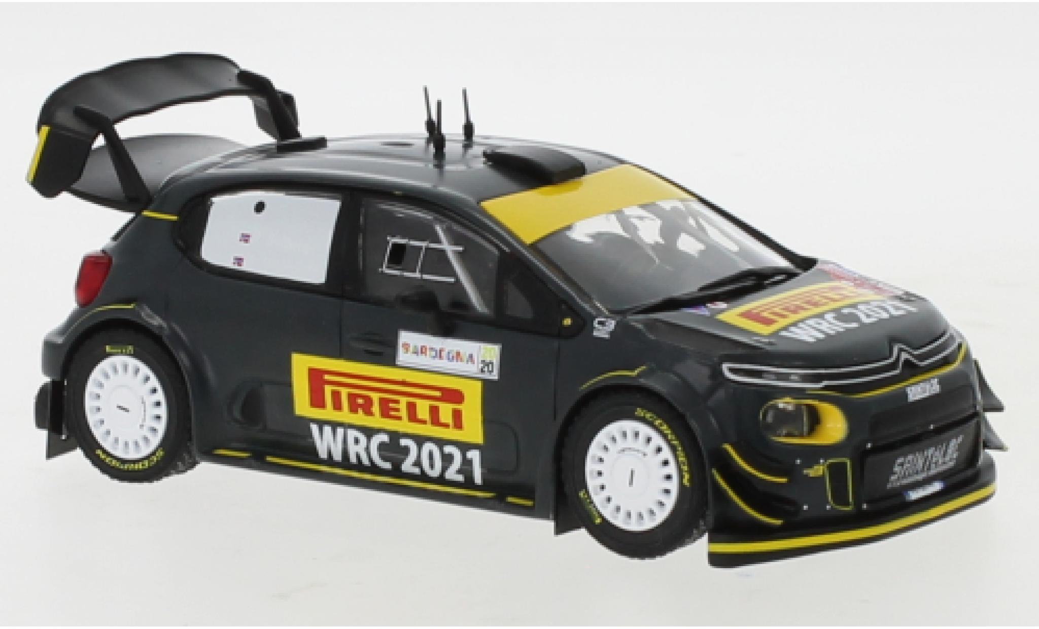 Citroen C3 1/43 IXO WRC Rallye WM Rallye Sardinien 2020 P.Solberg/A.Mikkelsen modelauto