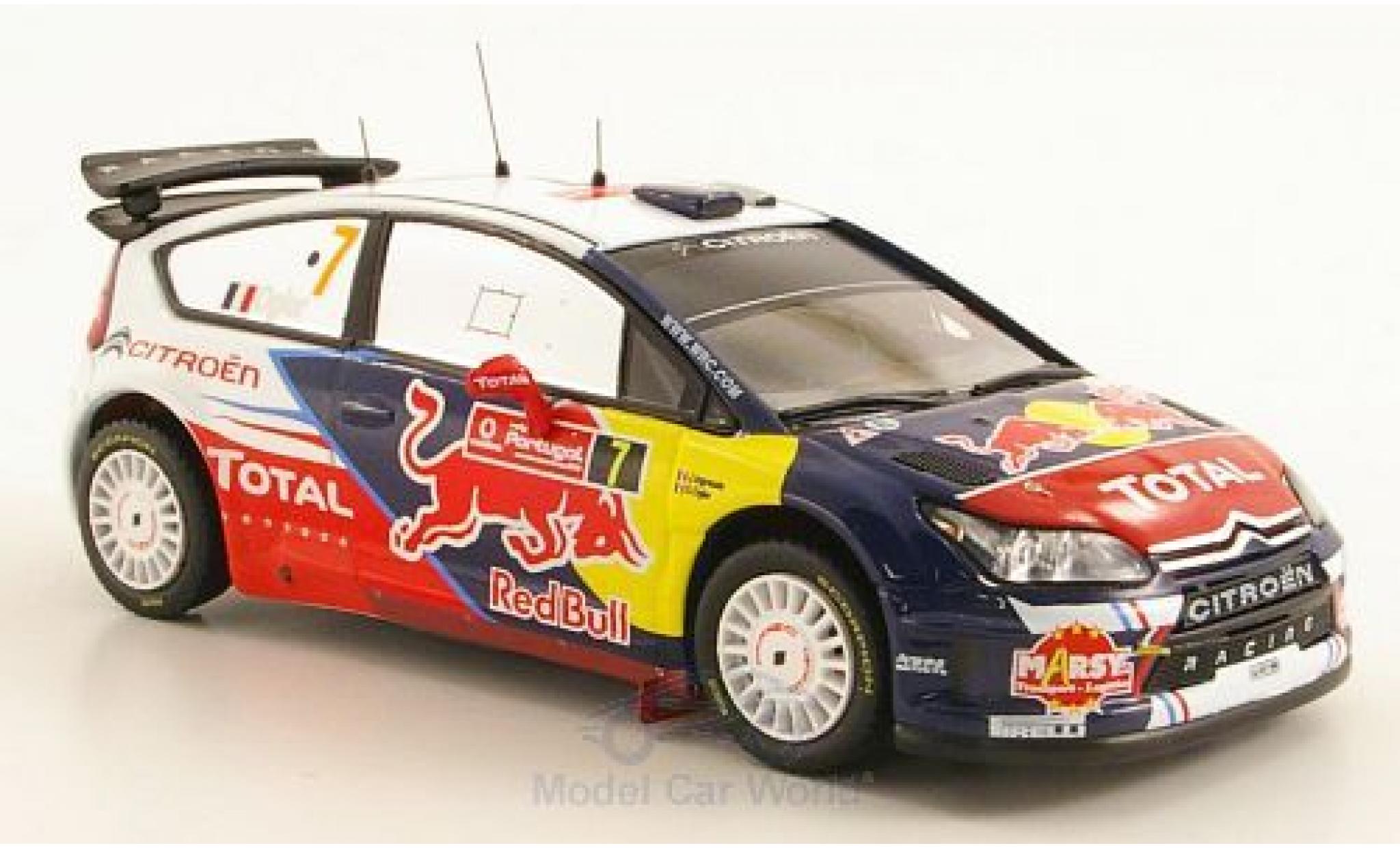 Citroen C4 WRC 1/43 IXO WRC No.7 Red Bull Total Rallye WM Rallye Portugal 2010 S.Ogi S.Ogier/J.Ingrassia modelauto