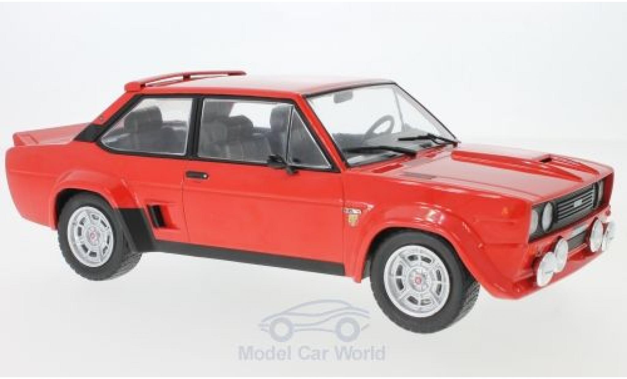 Fiat 131 Abarth 1/18 IXO Abarth rood 1980 modelauto