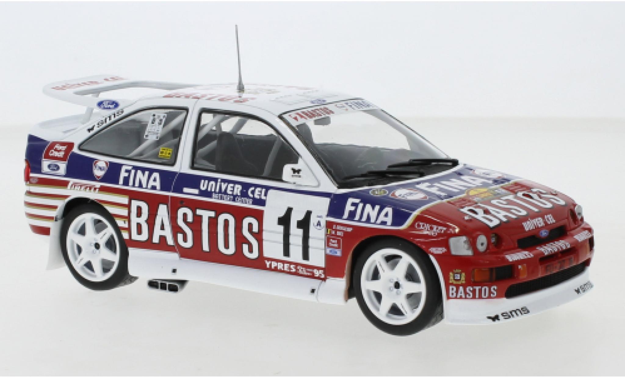 Ford Escort 1/18 IXO RS Cosworth No.11 24h Ypres 1995 M.Duez/D.Grataloup modelauto