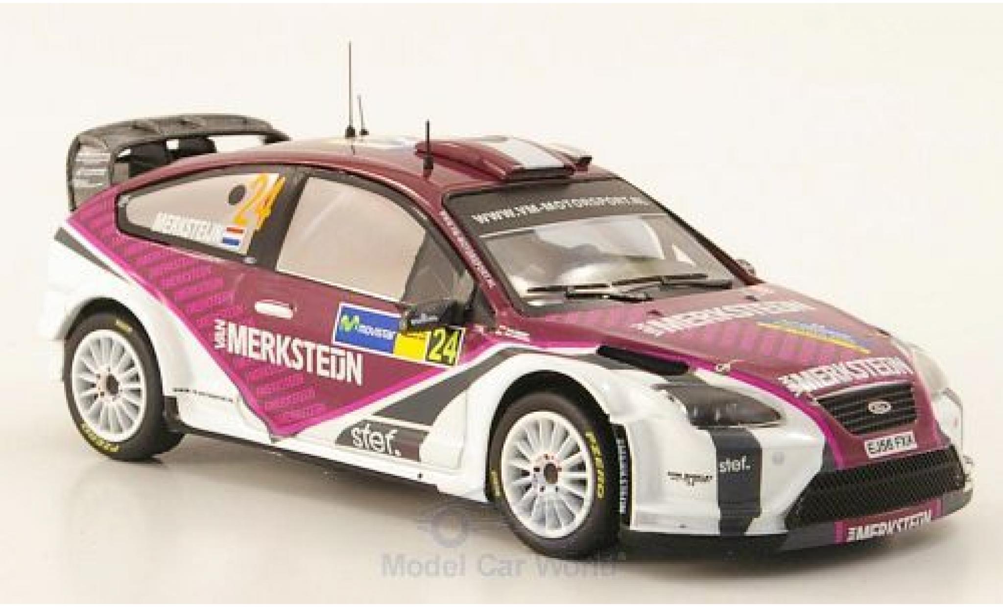 Ford Focus RS 1/43 IXO RS07 WRC No.24 WRC Rallye Spanien 2008 modelauto