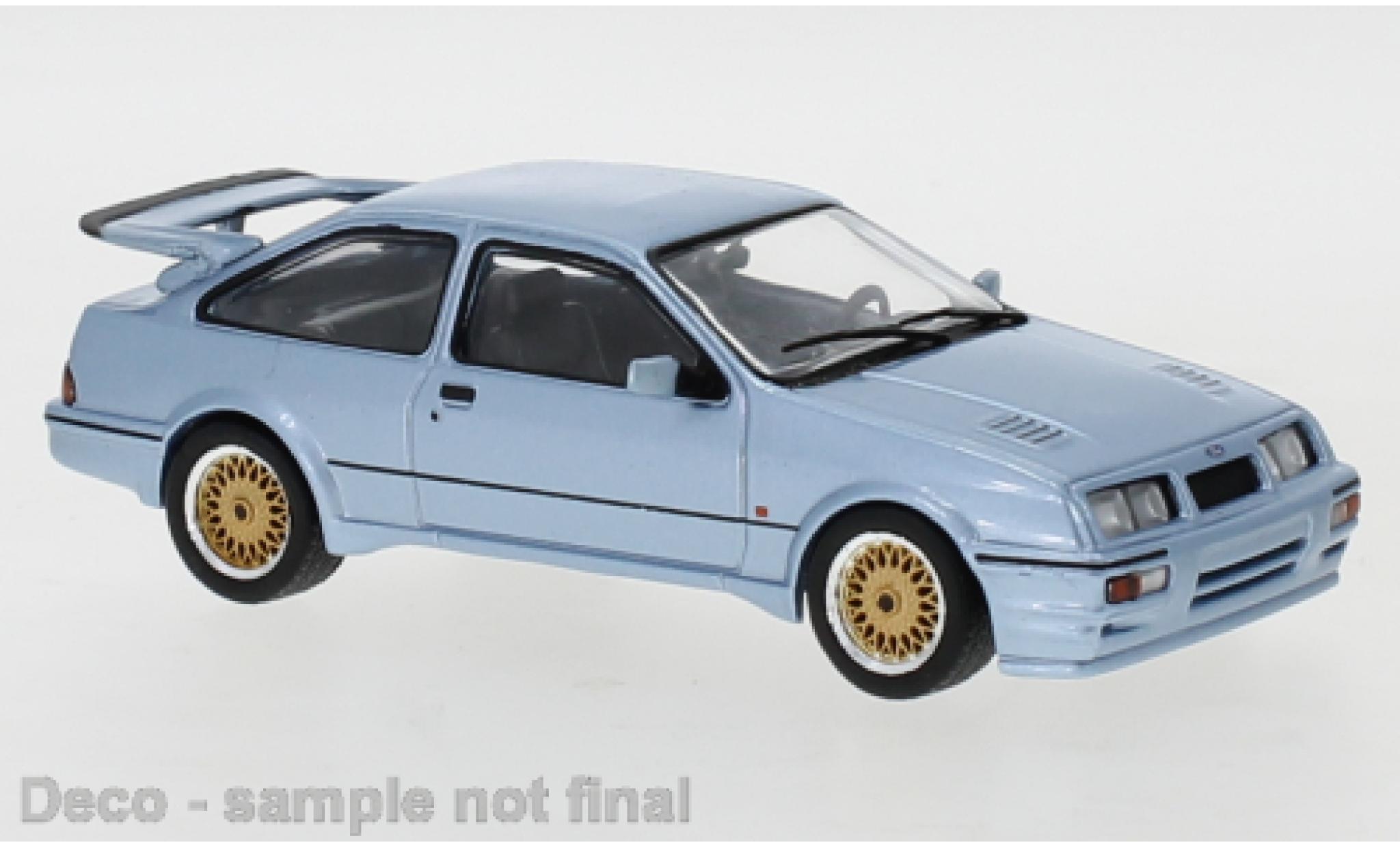 Ford Sierra 1/43 IXO RS Cosworth metallic grijs 1987 modelauto