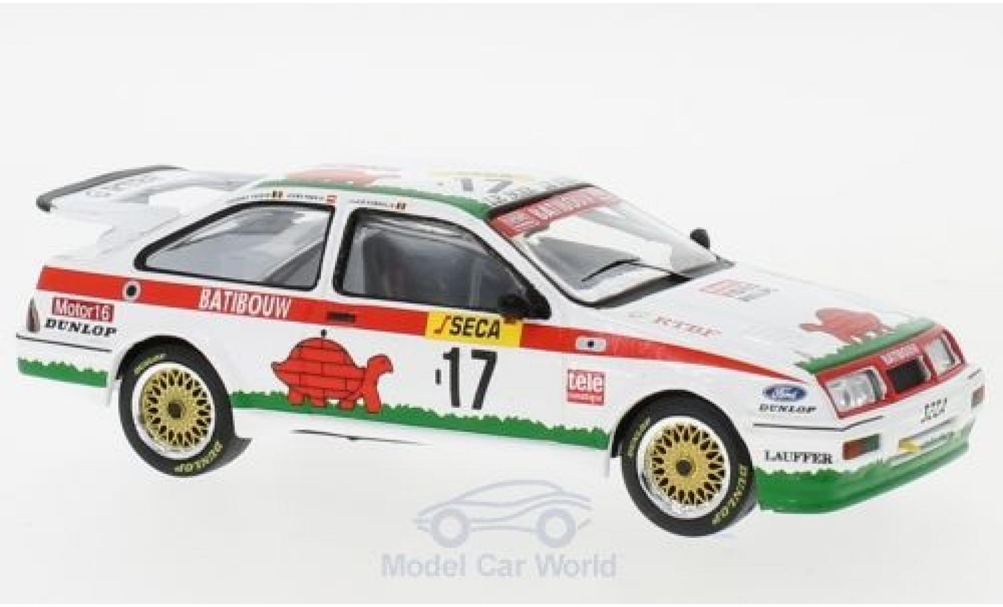 Ford Sierra 1/43 IXO RS Cosworth No.17 WTCC 24h Spa 1987 A.Semoulin/J.Pareja/T.Tassin modelauto