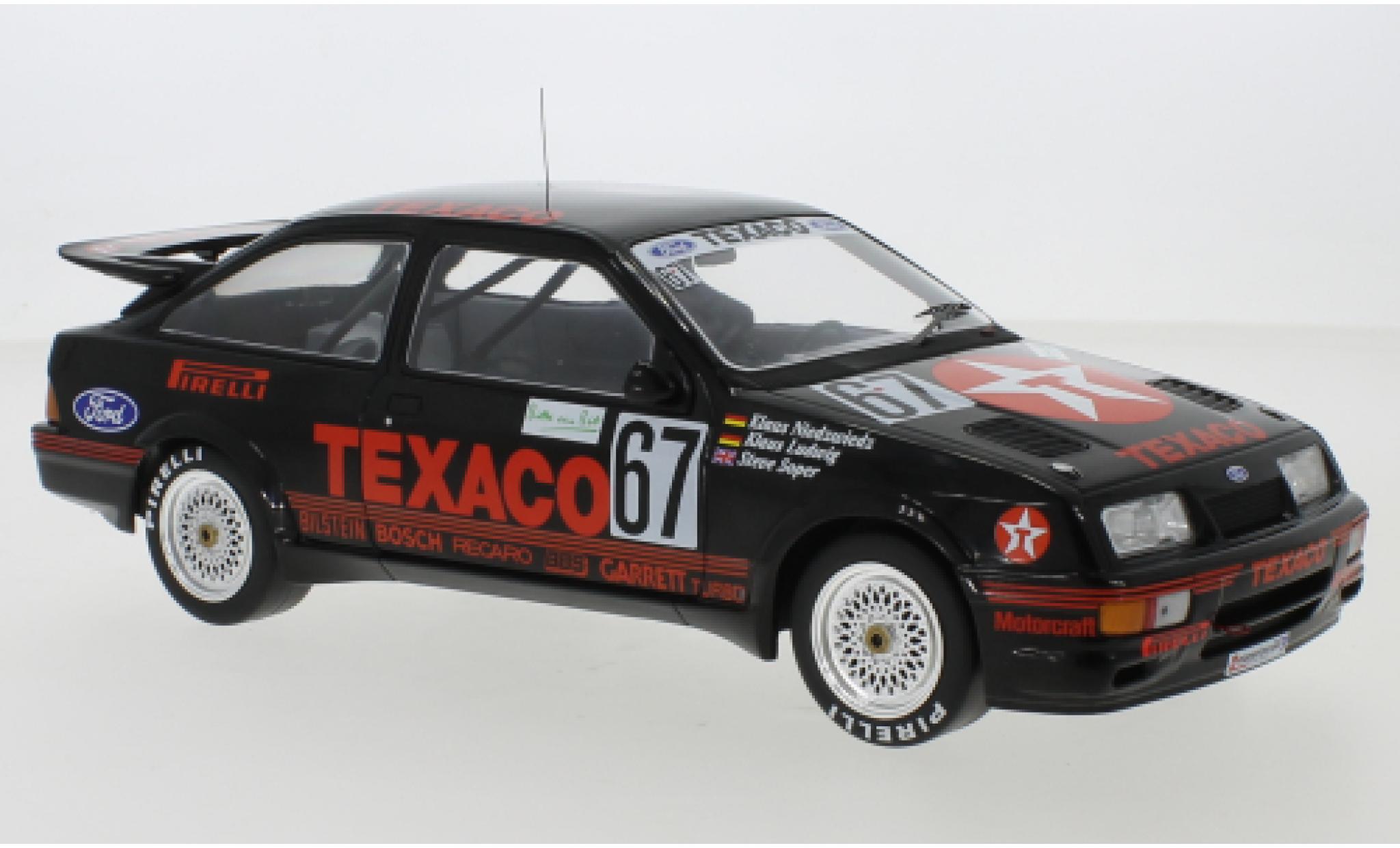 Ford Sierra 1/18 IXO RS Cosworth No.67 24h N&uuml;rburgring 1987 K.Ludwig/K.Niedzwiedz/S.Soper modelauto