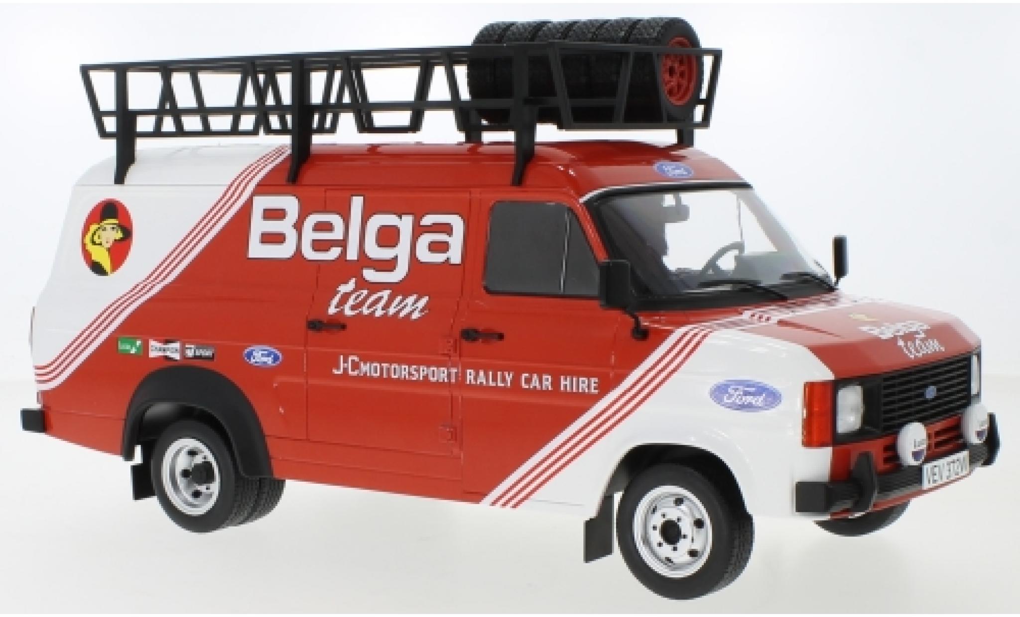 Ford Transit 1/18 IXO MK II Belga with roof accessories modelauto