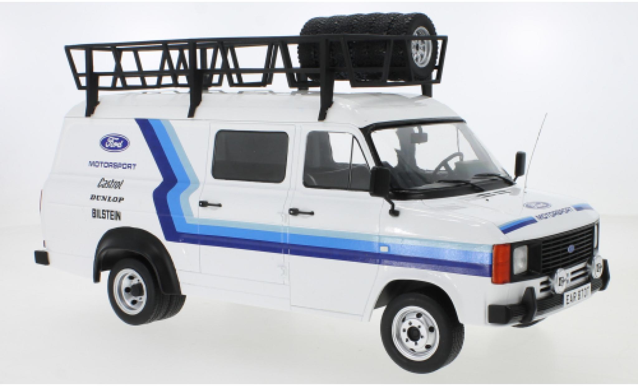 Ford Transit 1/18 IXO MK II Team with roof accessories modelauto
