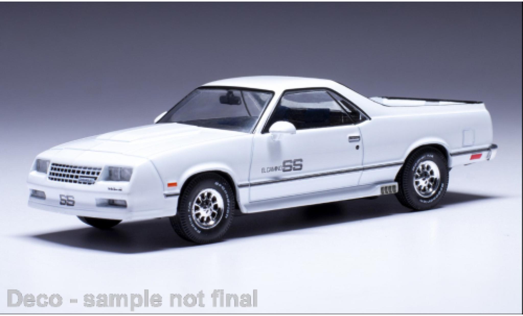 Chevrolet El Camino 1/43 IXO SS wit 1987 modelauto