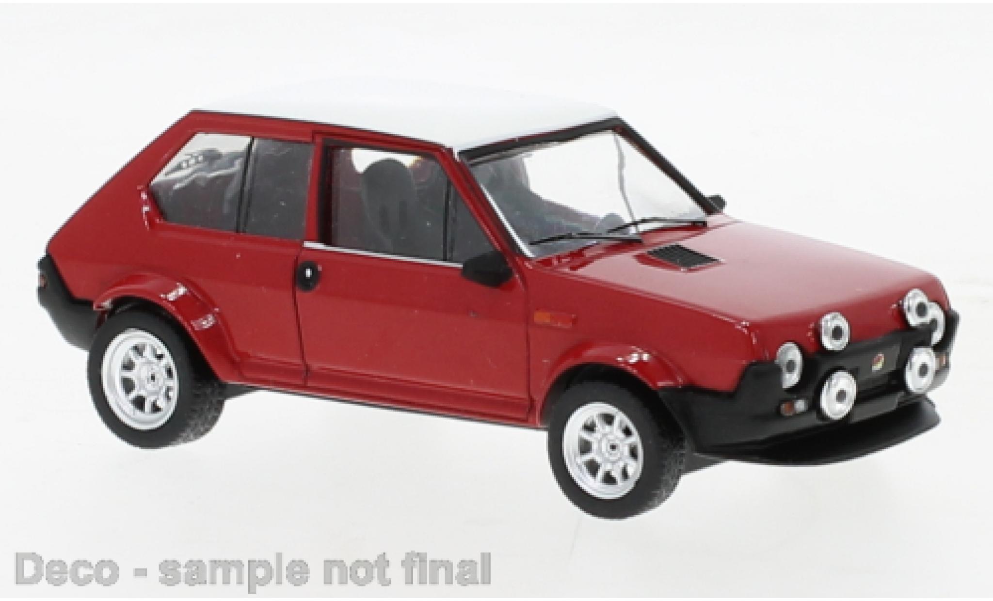 Fiat Ritmo 1/43 IXO Abarth Gr. 2 rood 1979 modelauto