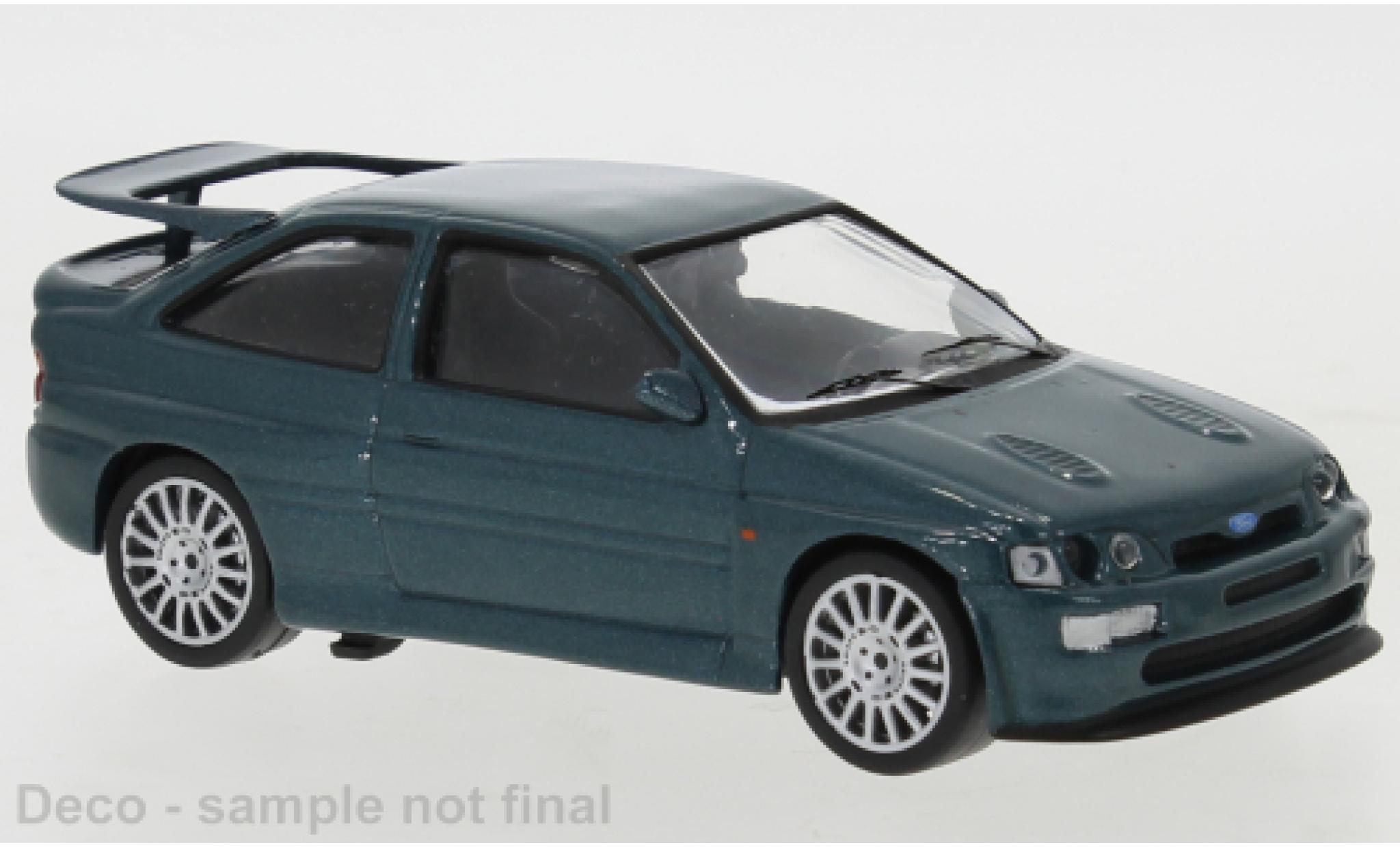 Ford Escort 1/43 IXO RS Cosworth metallic groen 1994 modelauto