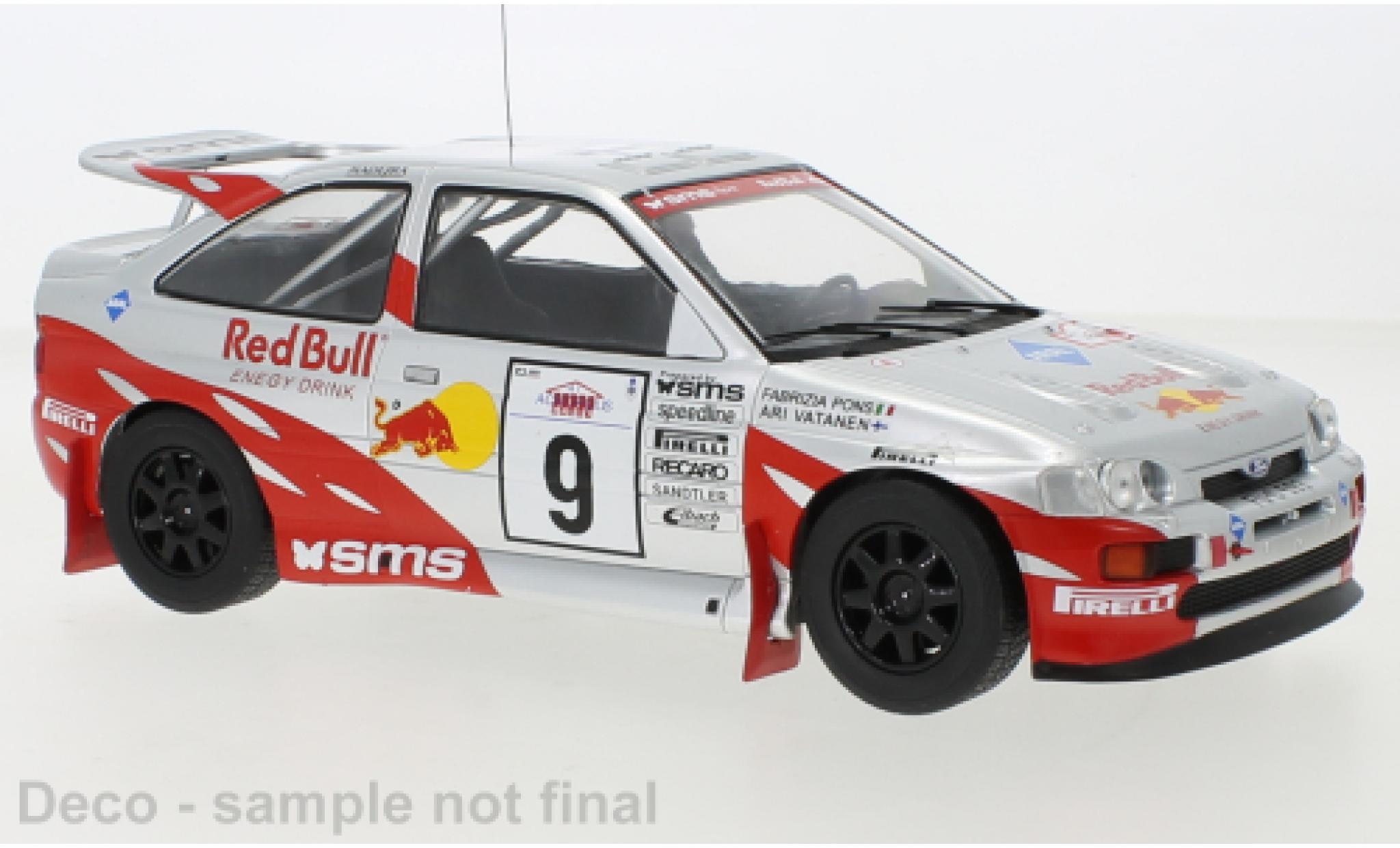 Ford Escort 1/18 IXO RS Cosworth No.9 Red Bull Rallye WM Rally Acropolis 1994 modelauto