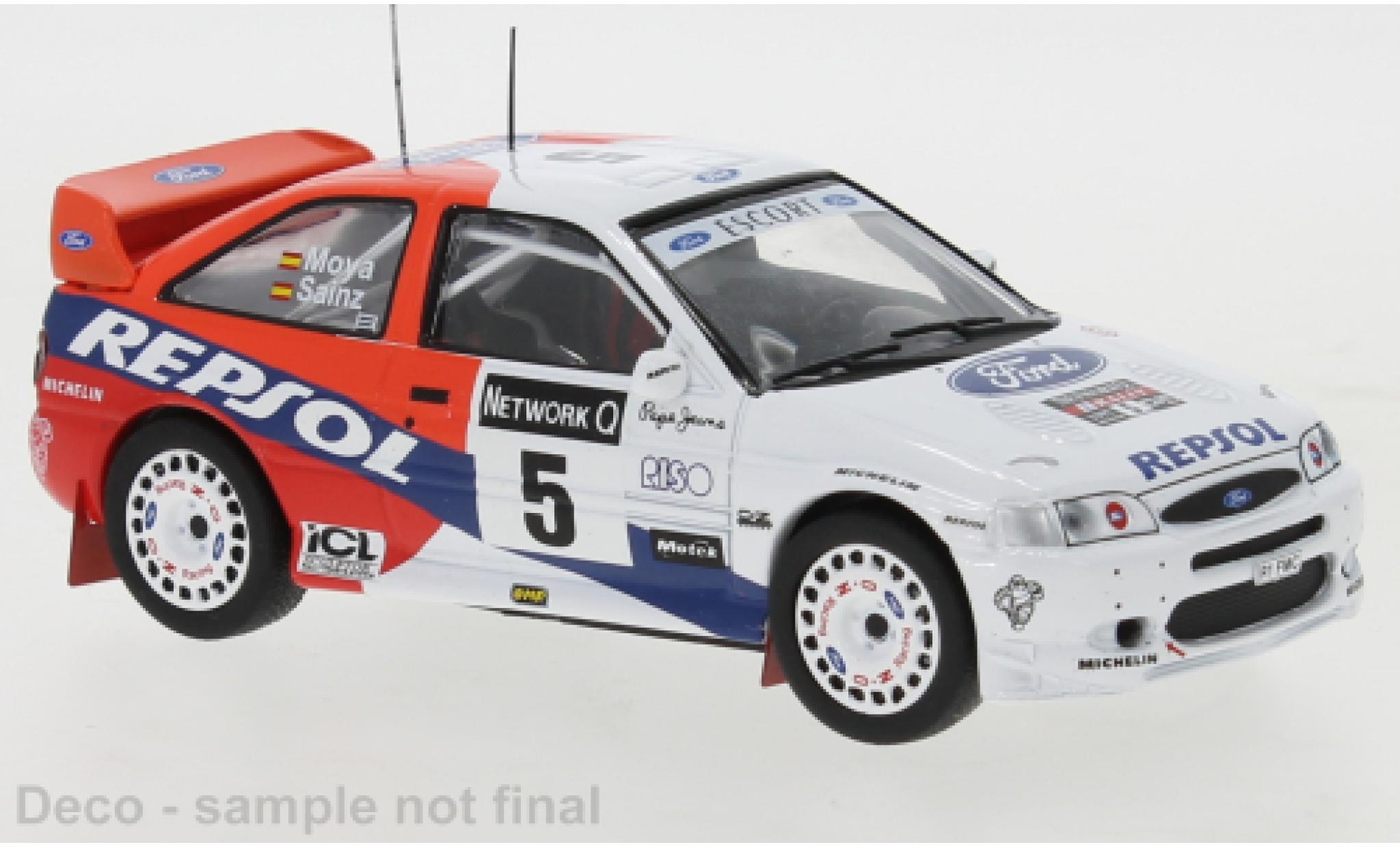 Ford Escort 1/43 IXO WRC No.5 Repsol Rallye WM RAC Rally 1997 modelauto
