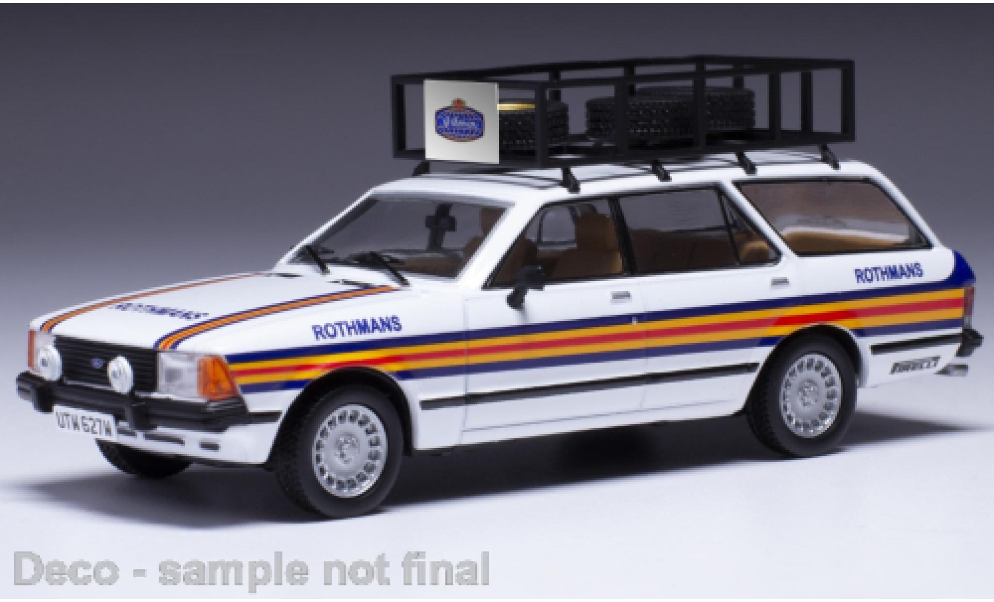 Ford Granada 1/43 IXO MK II Turnier Rothmans 1980 modelauto