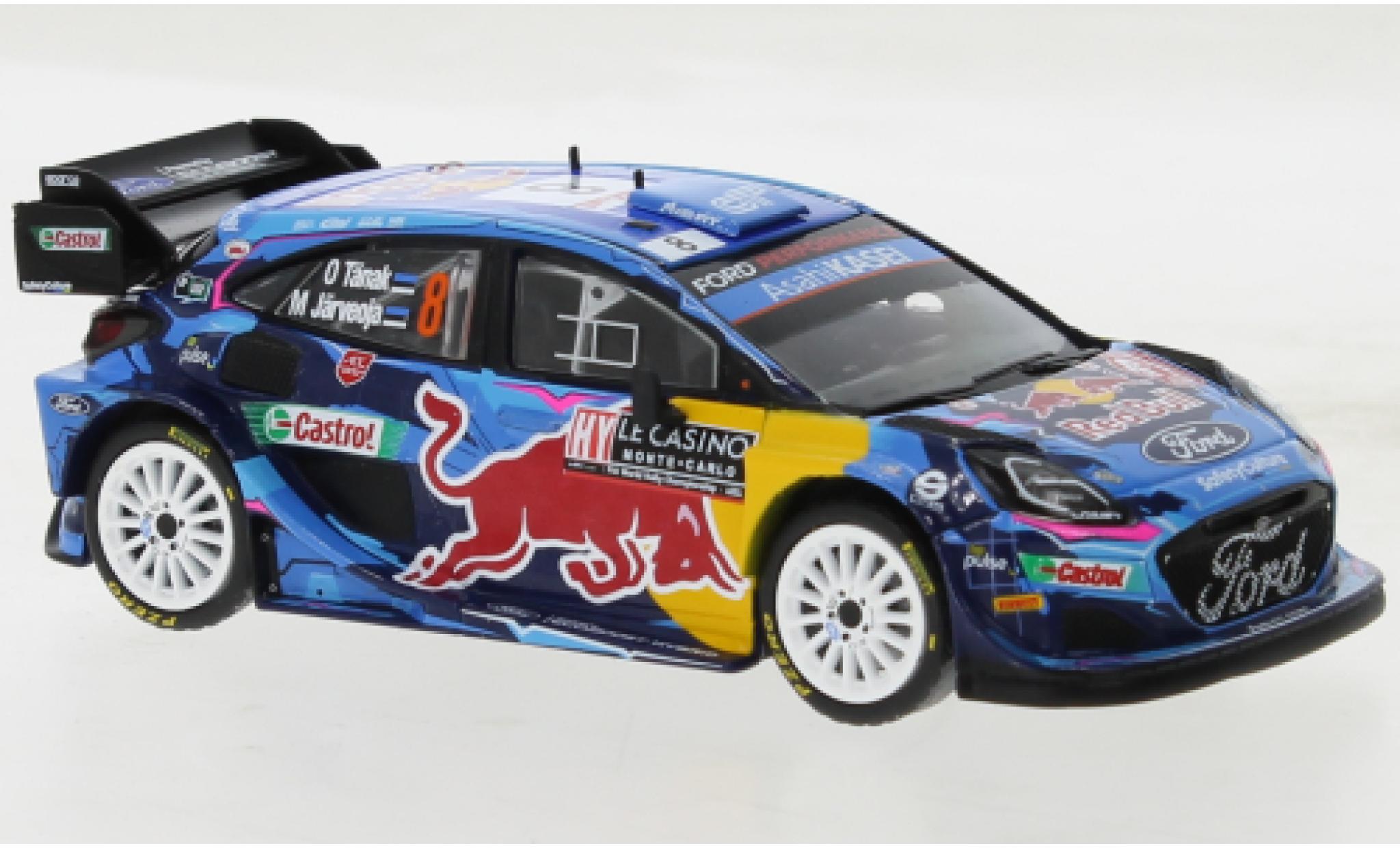 Ford Puma 1/43 IXO No.8 WRC1 Rally Monte Carlo 2023 modelauto