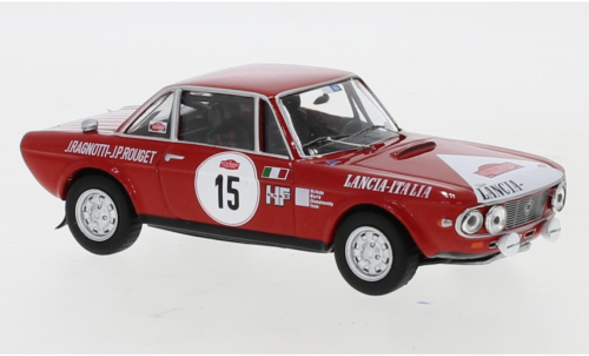 Lancia Fulvia 1/43 IXO 1600 Coupe HF No.15 Marlboro Rallye San Remo 1972 modelauto