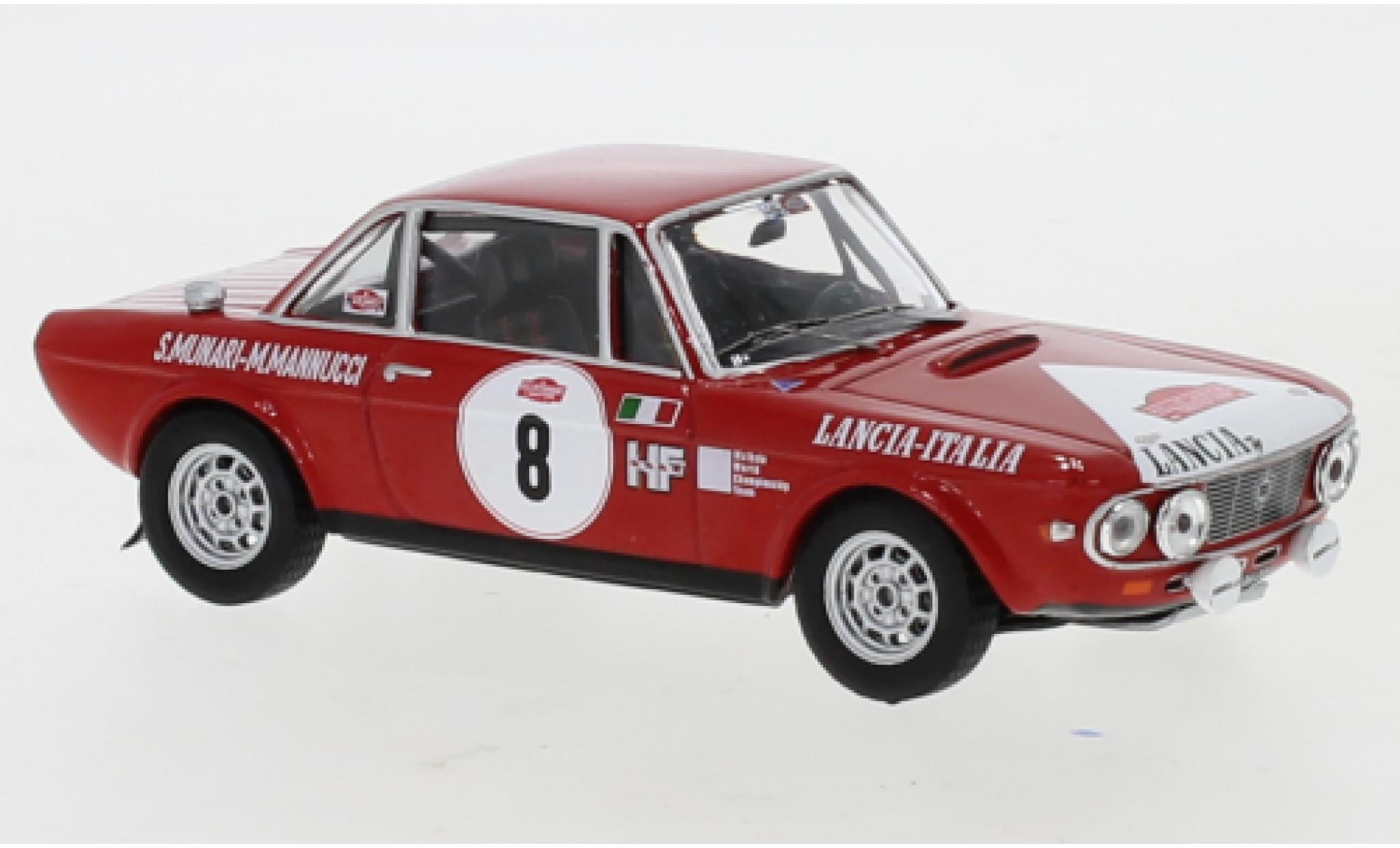 Lancia Fulvia 1/43 IXO 1600 Coupe HF No.8 Marlboro Rallye San Remo 1972 modelauto