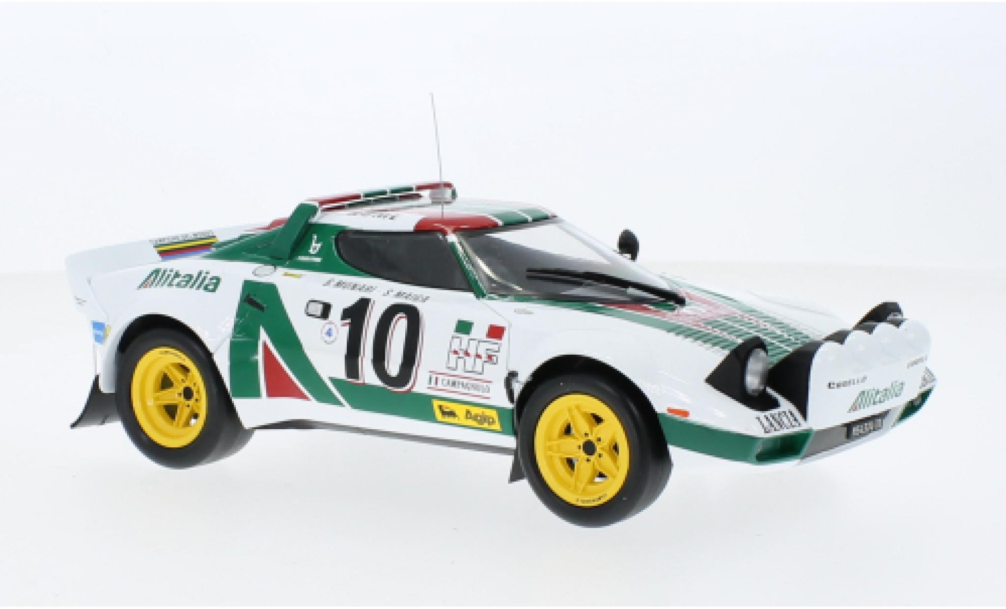 Lancia Stratos 1/43 IXO HF No.10 Alitalia Rallye WM Rallye Monte Carlo 1976 modelauto