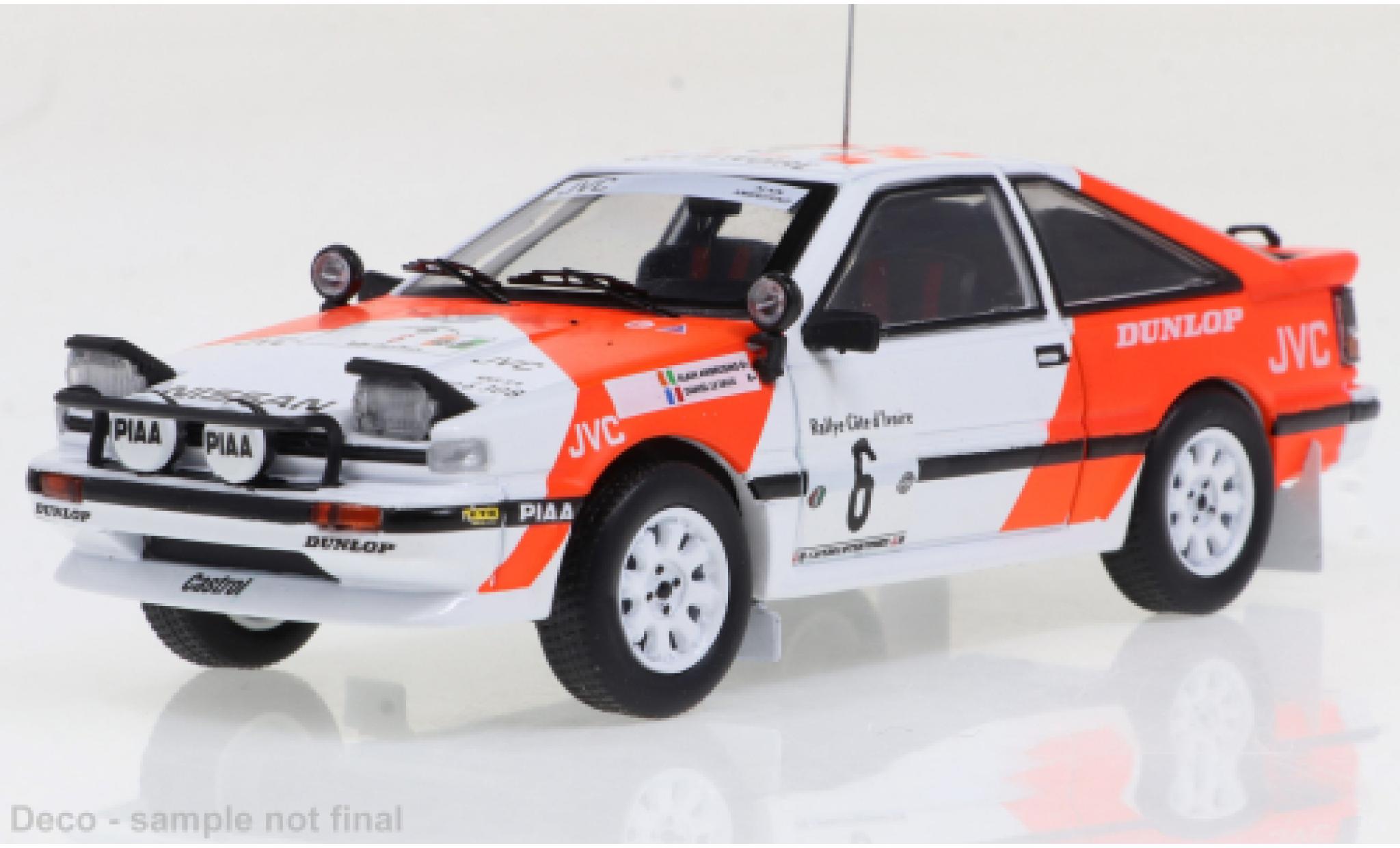 Nissan 200 SX 1/43 IXO No.6 Rallye Cote d Ivoire 1987 modelauto