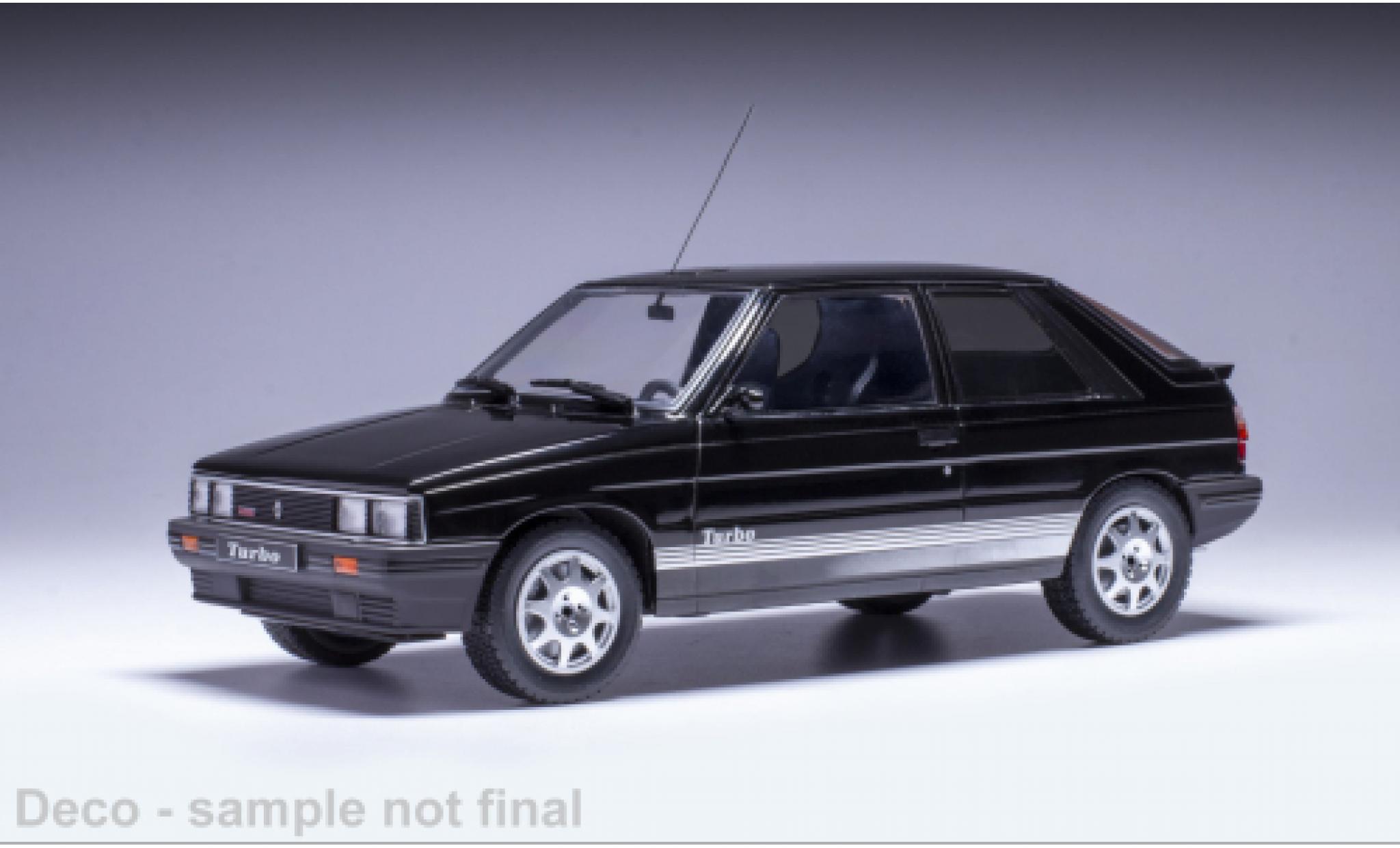 Renault 11 1/18 IXO Turbo zwart 1987 modelauto
