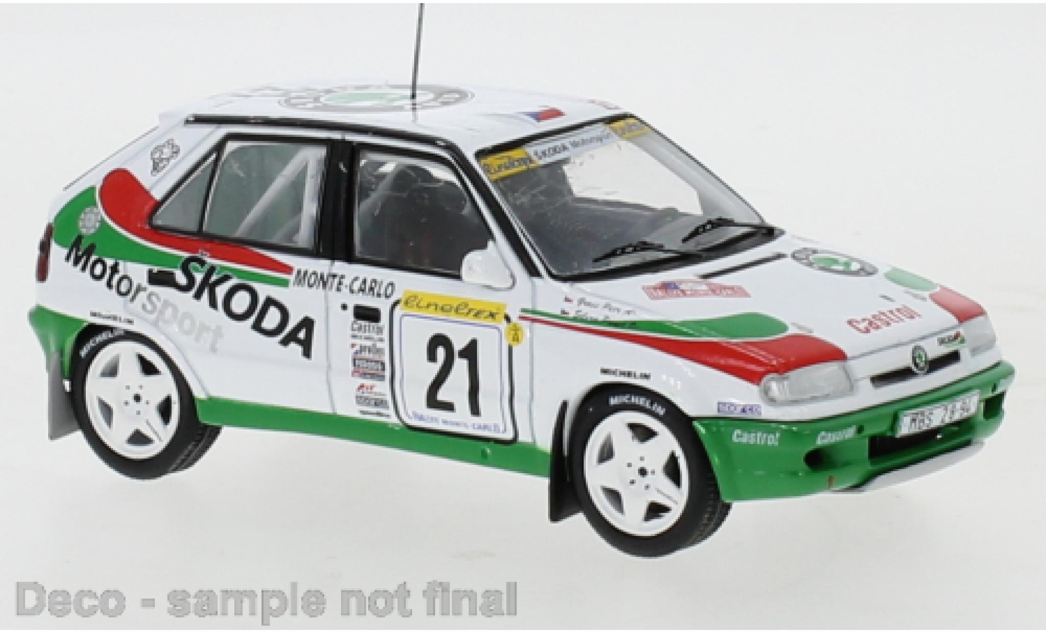 Skoda Felicia 1/43 IXO Kit Car No.21 Rallye Monte Carlo 1997 modelauto
