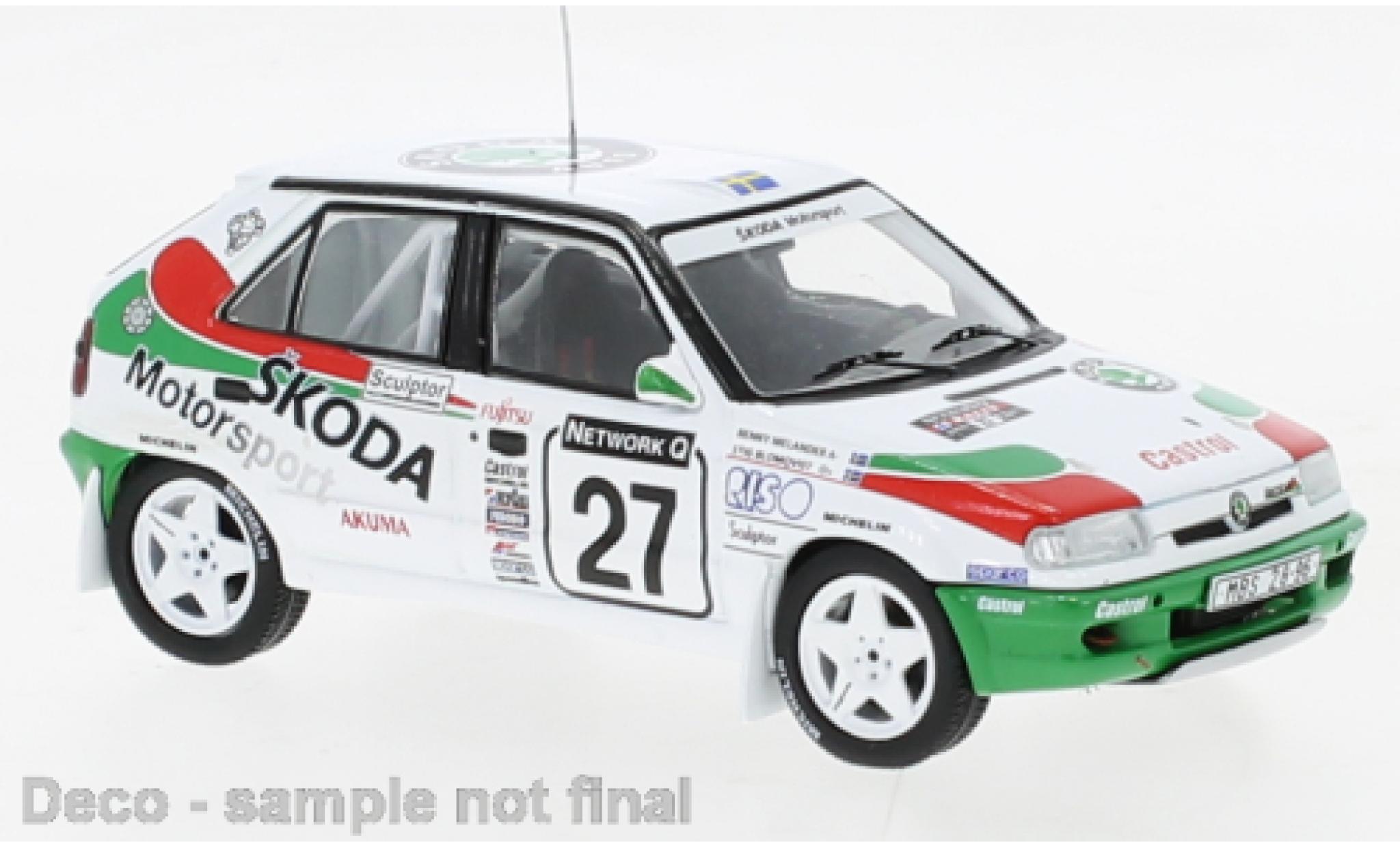 Skoda Felicia 1/43 IXO Kit Car No.27 RAC Rally 1996 modelauto