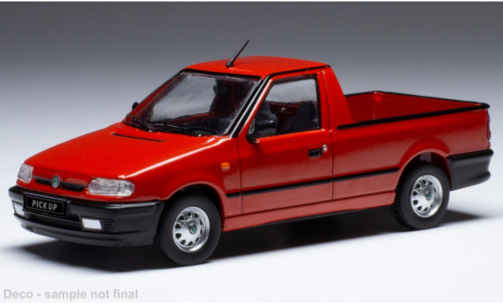 Skoda Felicia 1/43 IXO rood 1995 modelauto