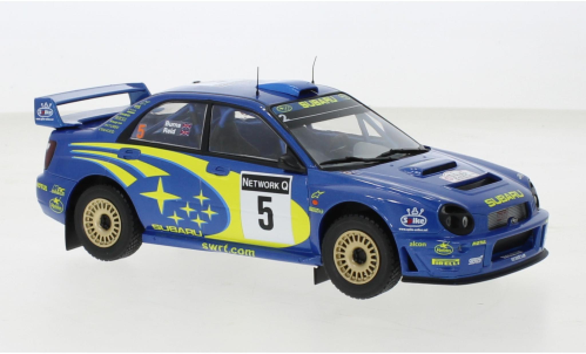 Subaru Impreza 1/24 IXO S7 No.5 WRC Rally of Great Britain 2001 modelauto