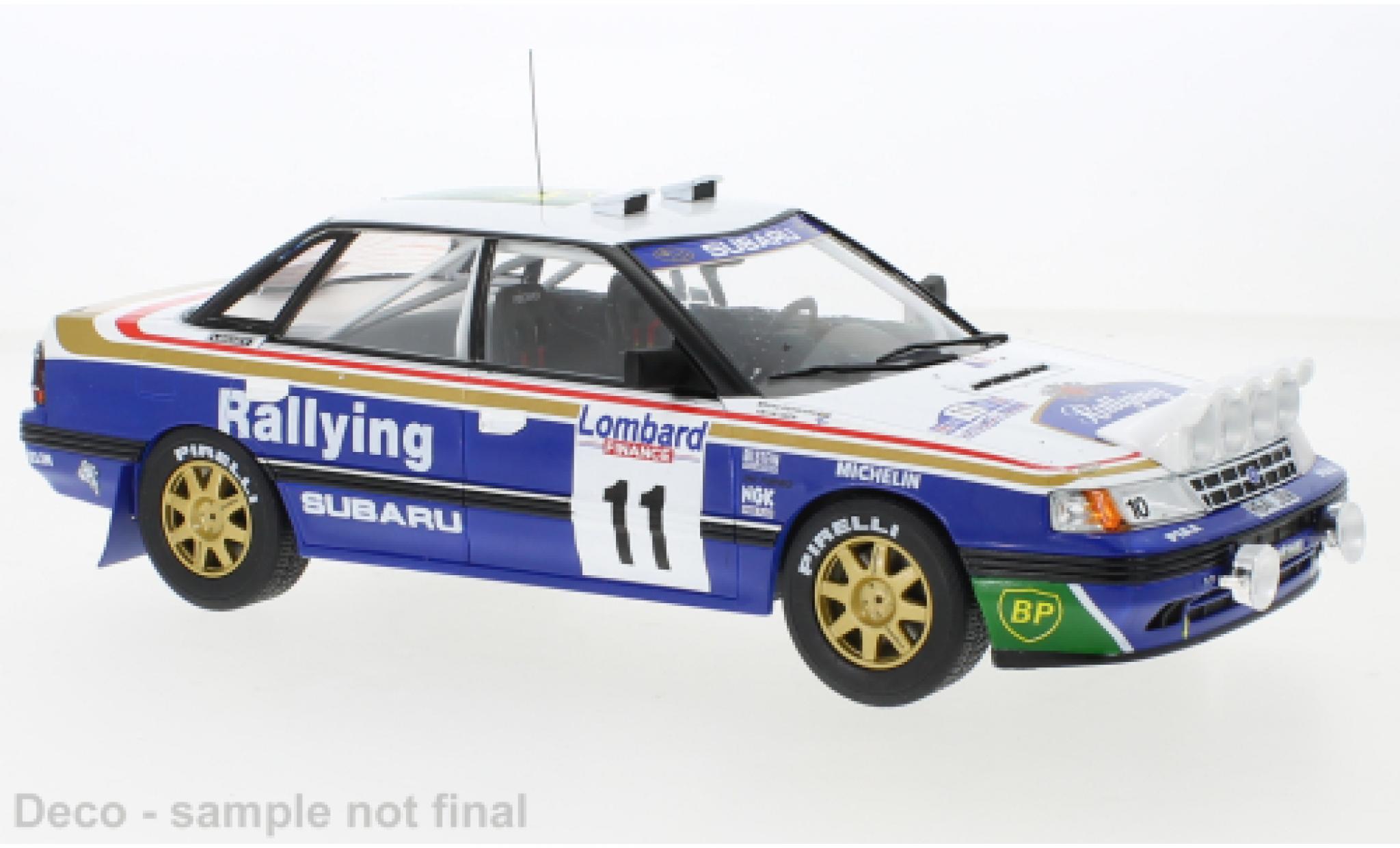 Subaru Legacy 1/18 IXO RS No.11 Rothmans Racing RAC Rally 1991 modelauto