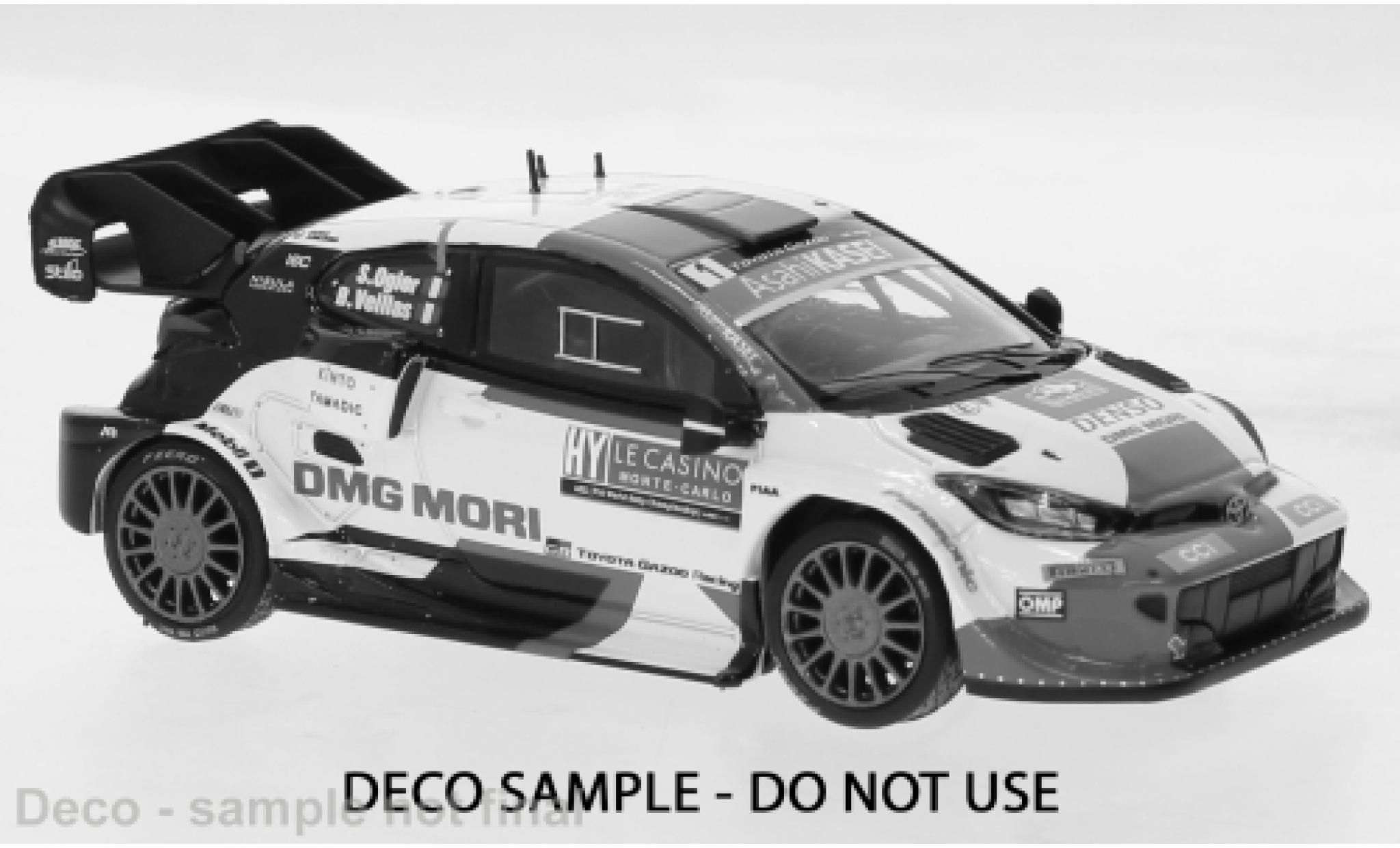 Toyota Yaris 1/18 IXO GR No.1 WRC1 Rally Monte Carlo 2022 modelauto